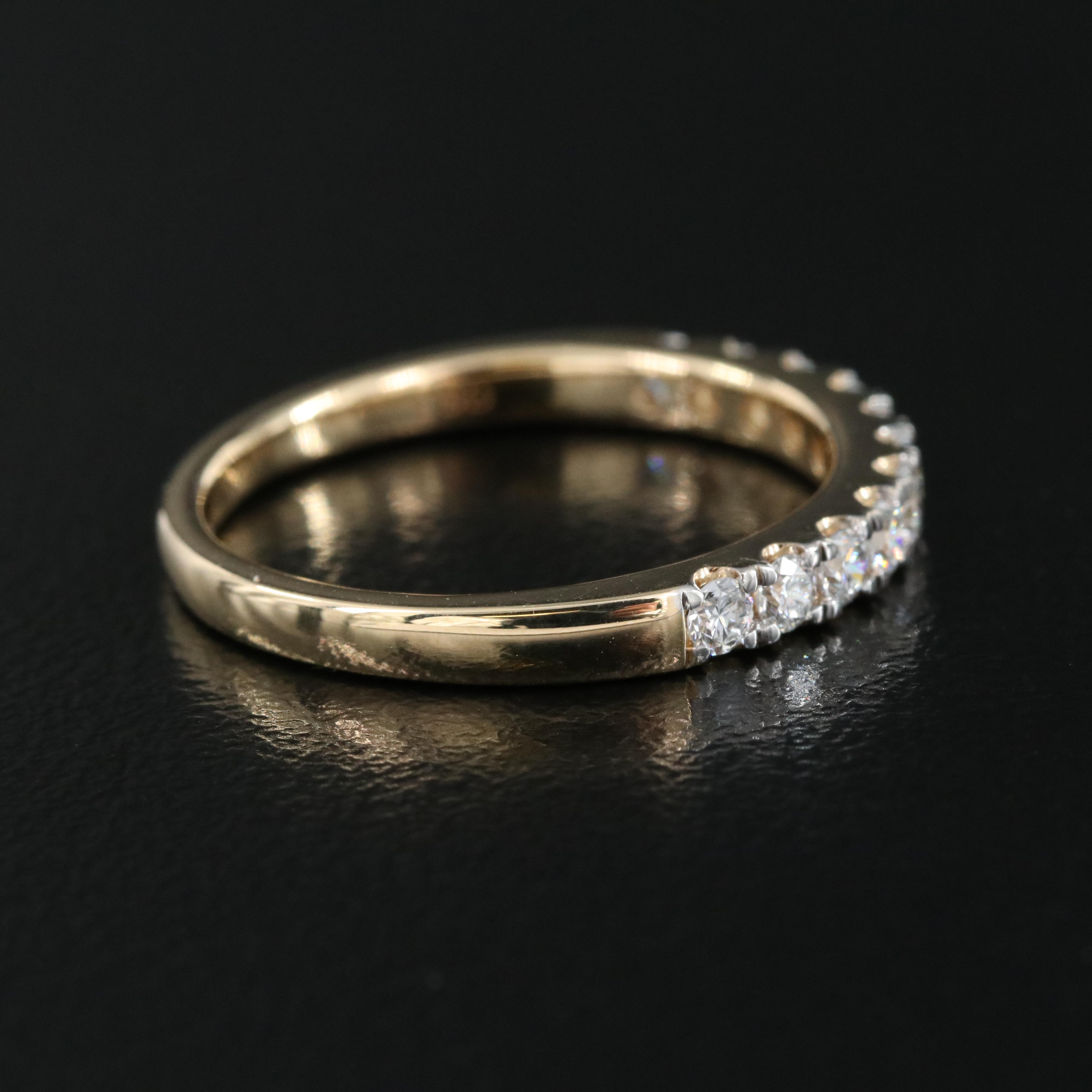 14K 0.50 CTW Lab Grown Diamond Ring with IGI Report