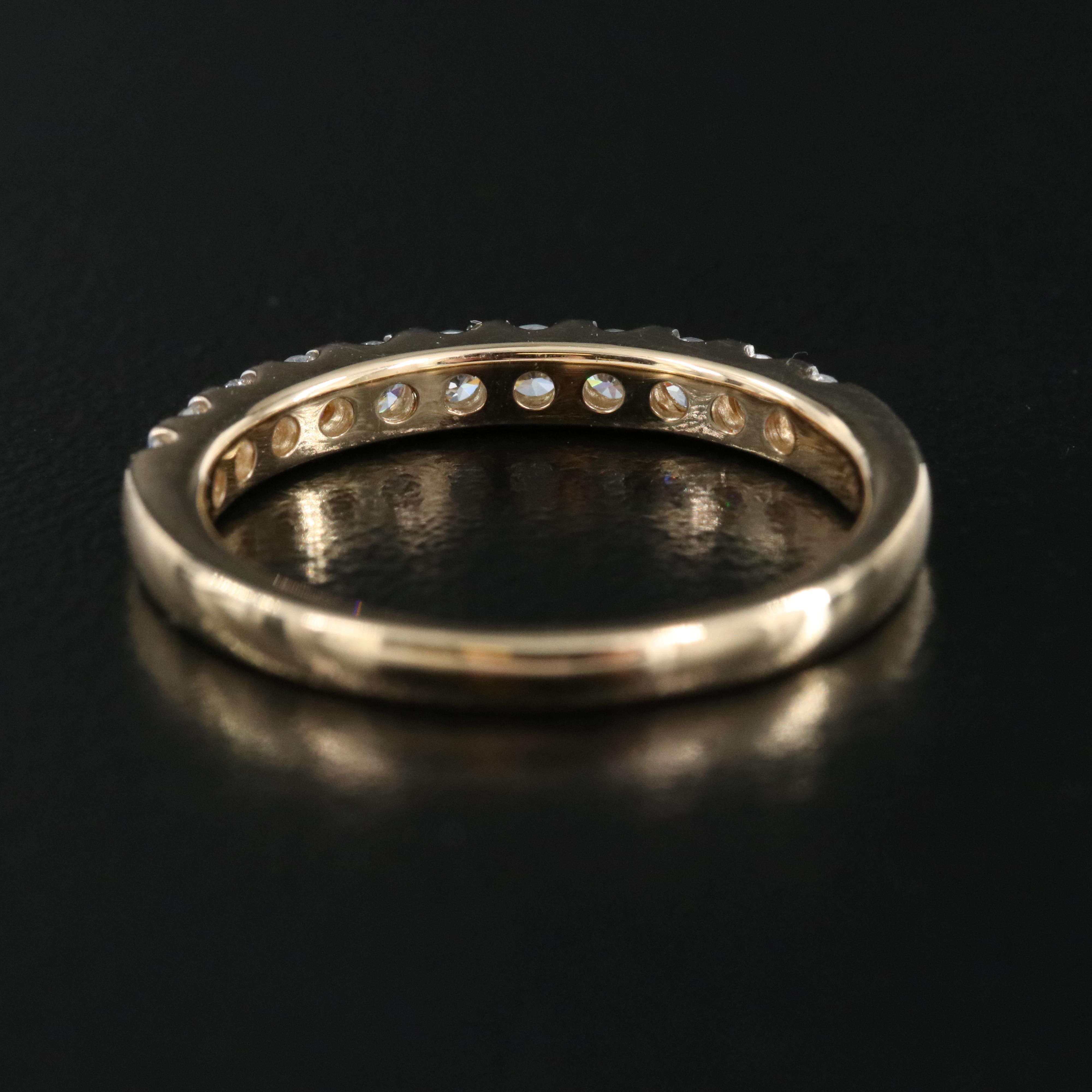 14K 0.50 CTW Lab Grown Diamond Ring with IGI Report