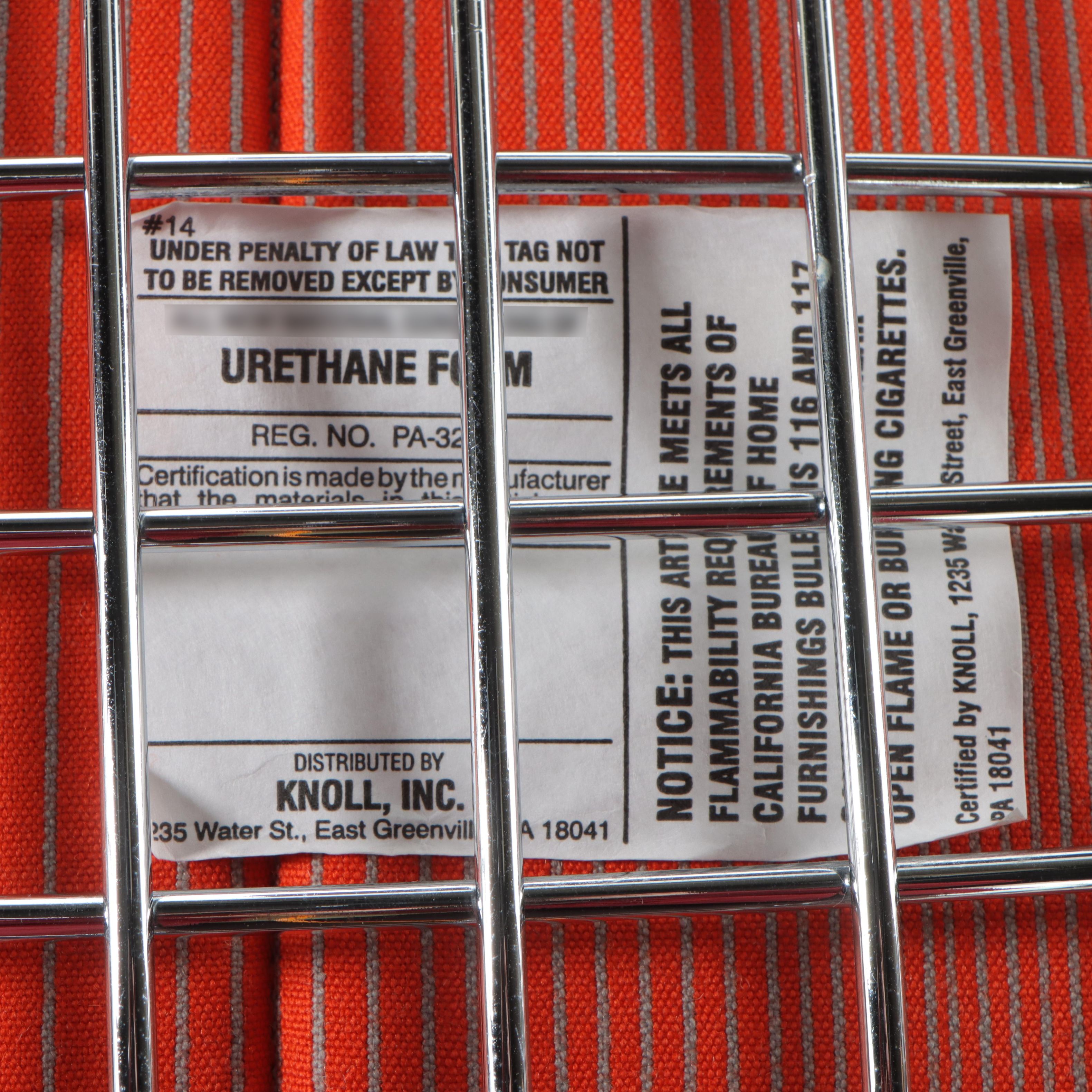 Three Harry Bertoia for Knoll, Inc. Chromed Steel Wire Barstools