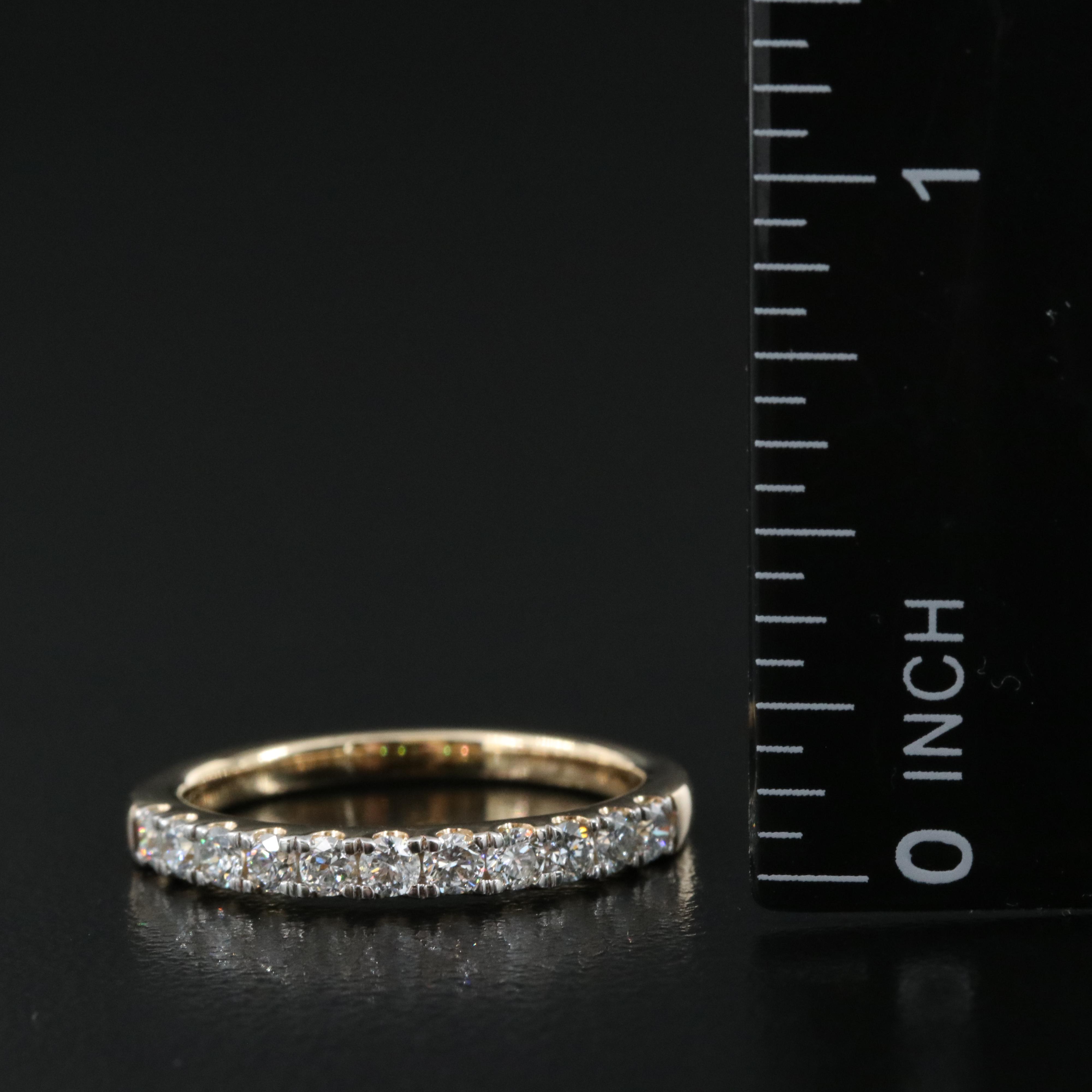 14K 0.50 CTW Lab Grown Diamond Ring with IGI Report