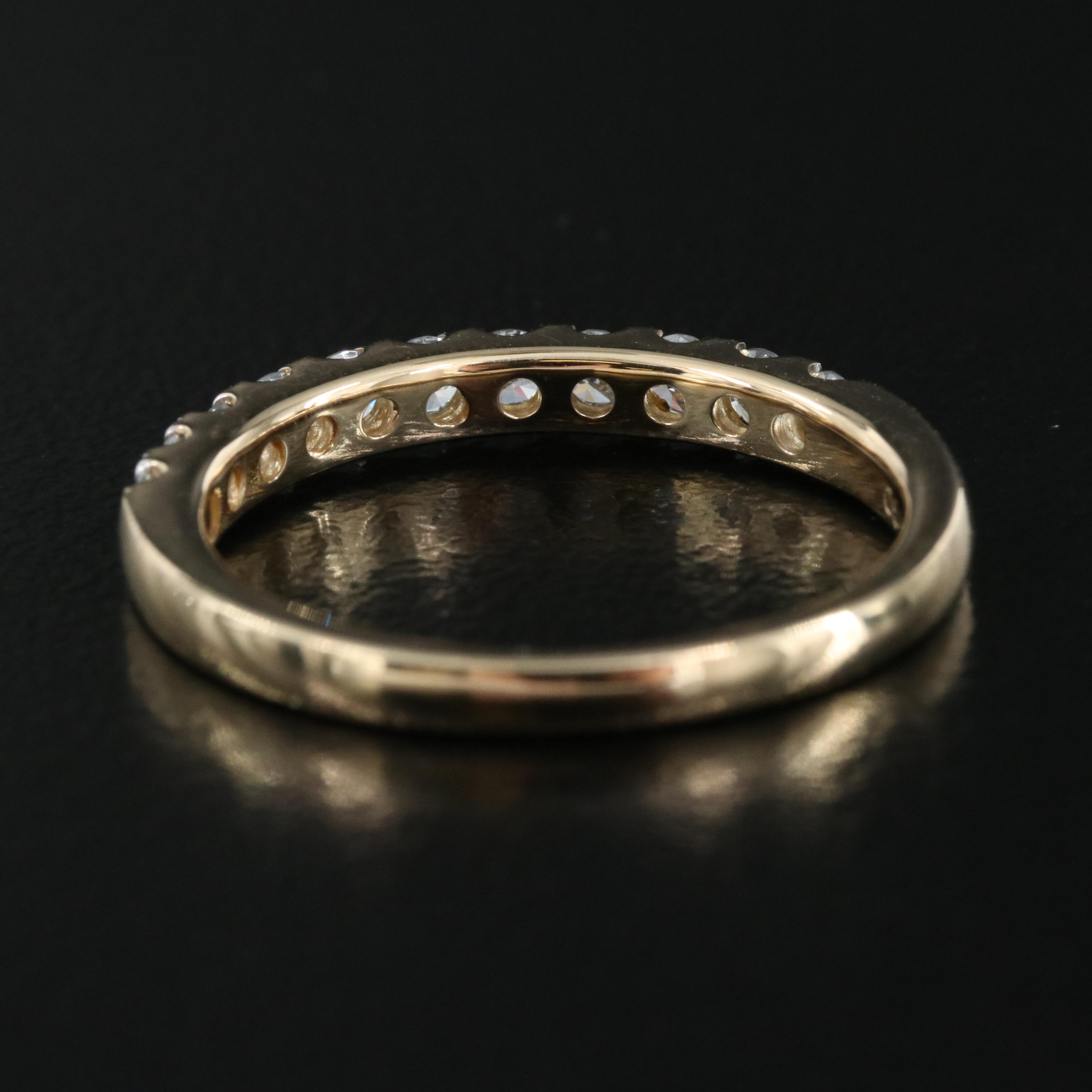 14K 0.50 CTW Lab Grown Diamond Ring with IGI Report