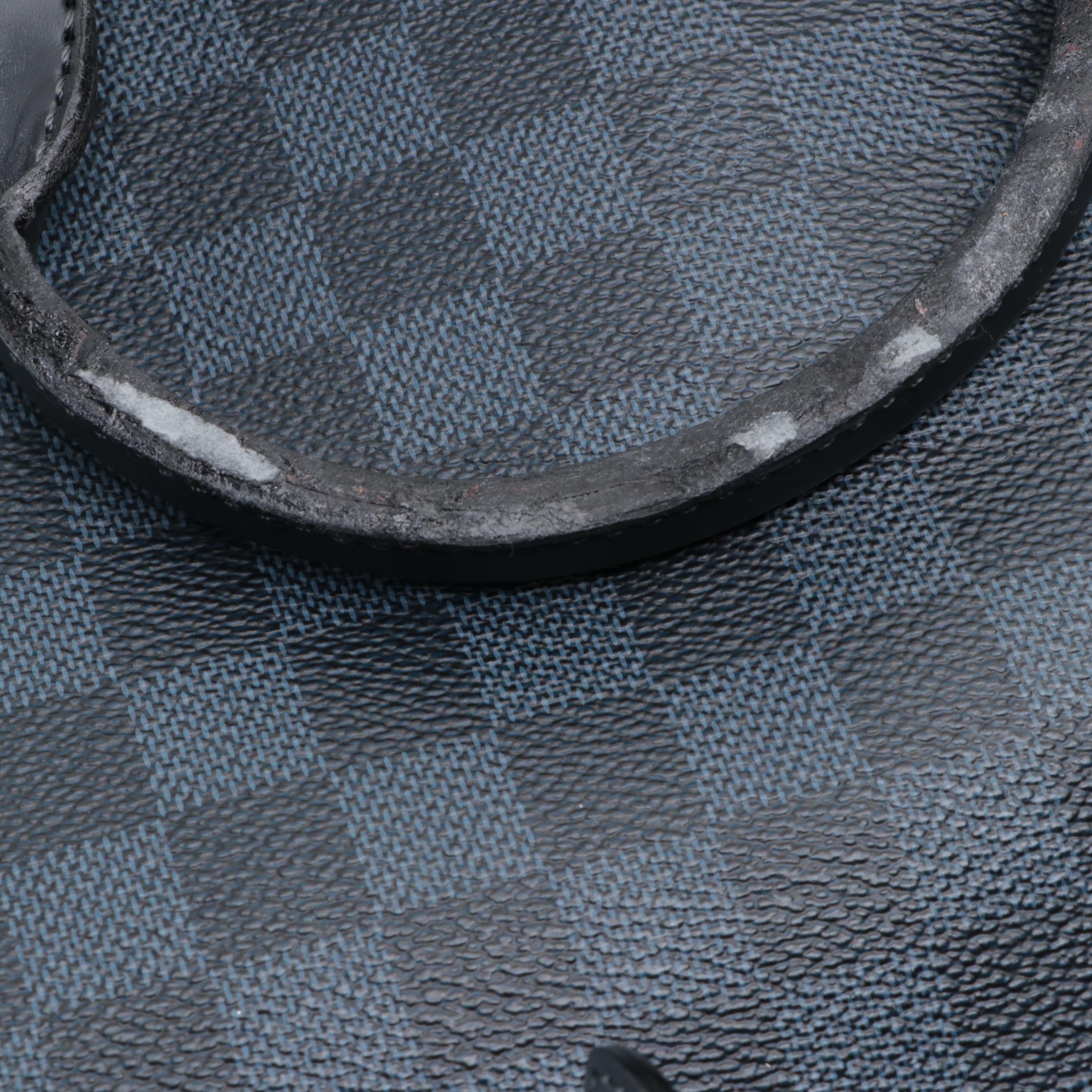 Louis Vuitton Cabas Voyage in Damier Cobalt Coated Canvas and Leather