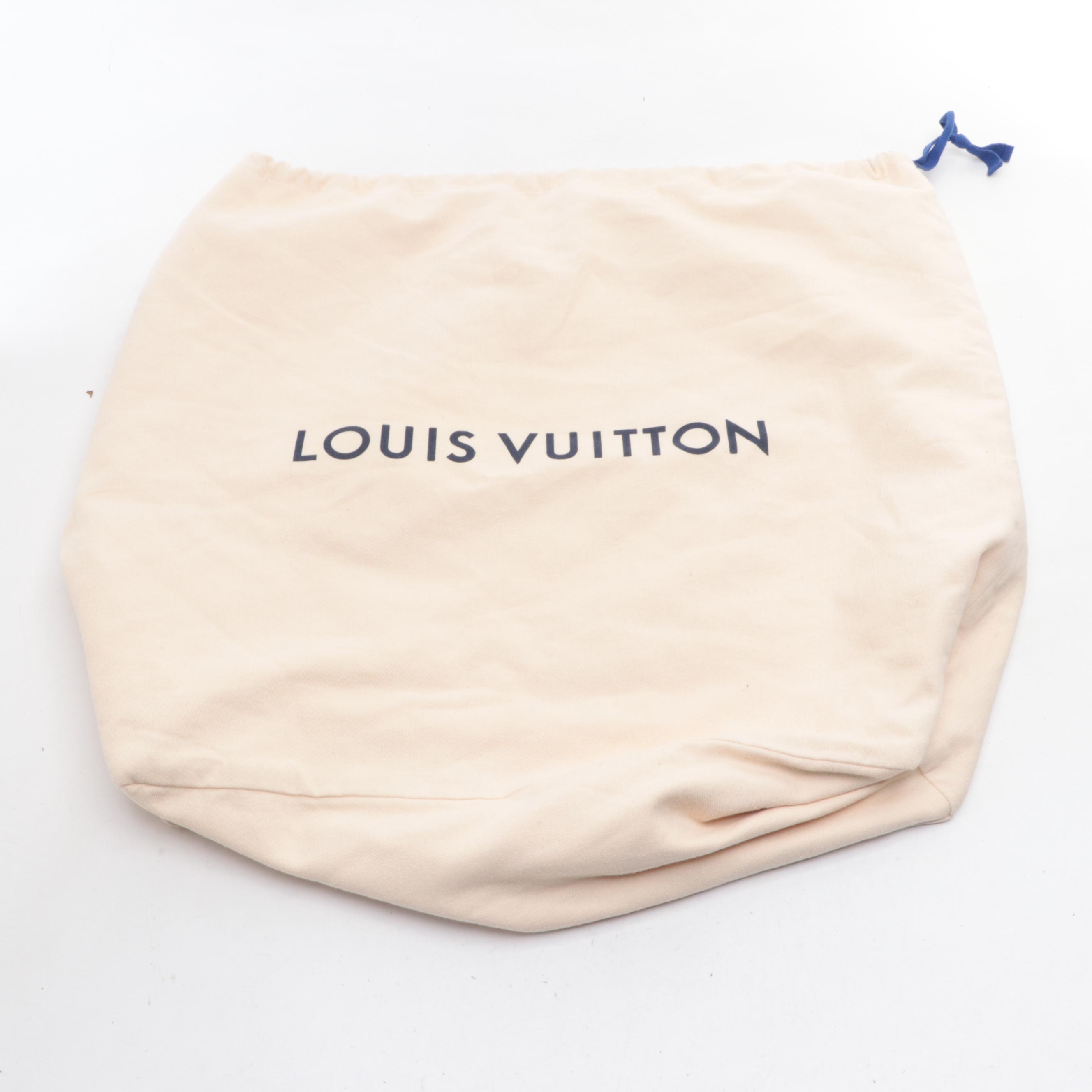 Louis Vuitton Cabas Voyage in Damier Cobalt Coated Canvas and Leather