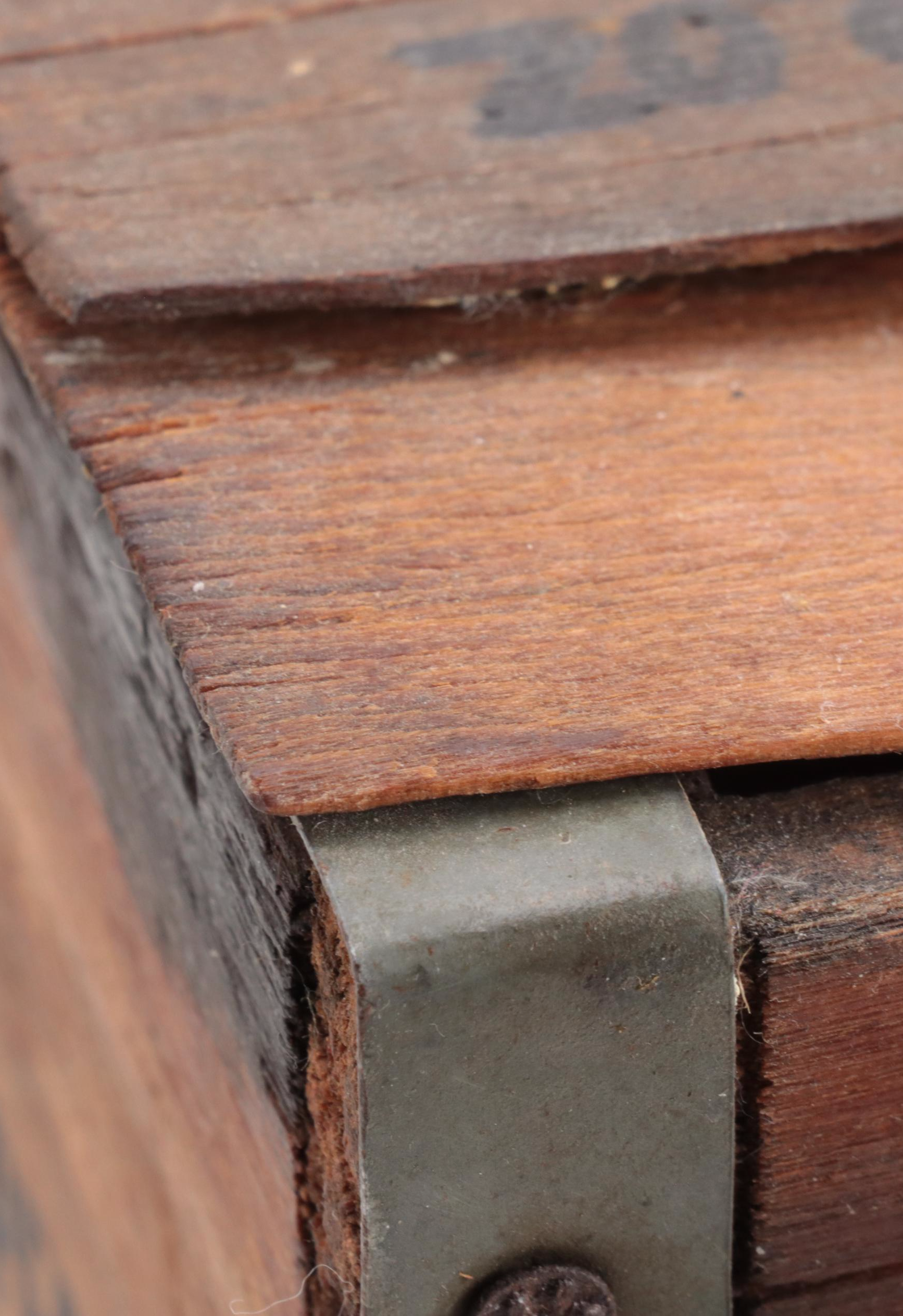 Griesedieck Brothers Wooden Beer Crate, 1945