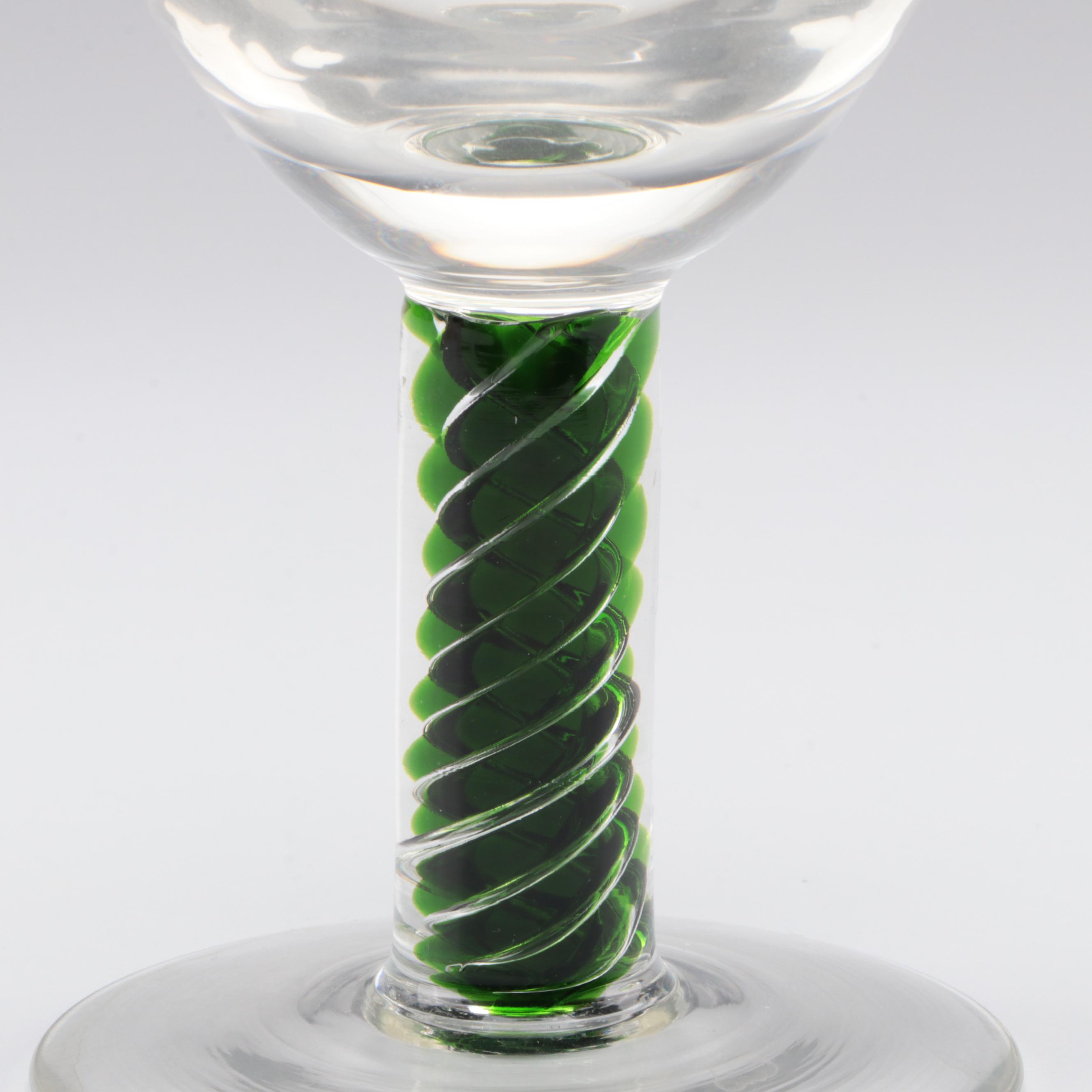 Villeroy & Boch Air Twist Stem Crystal Water Goblets