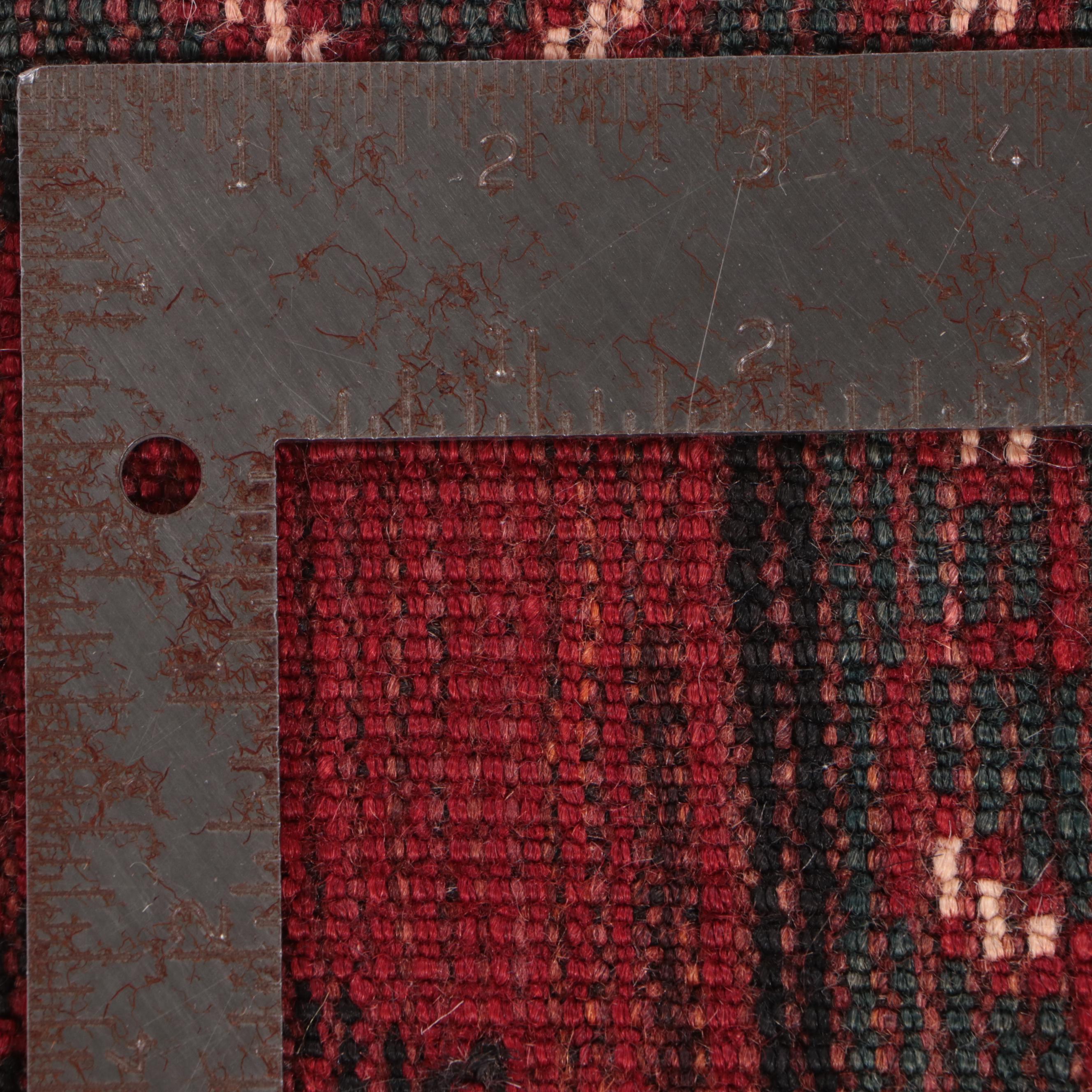 3'7 x 7'1 Hand-Knotted Caucasian Kazak Area Rug