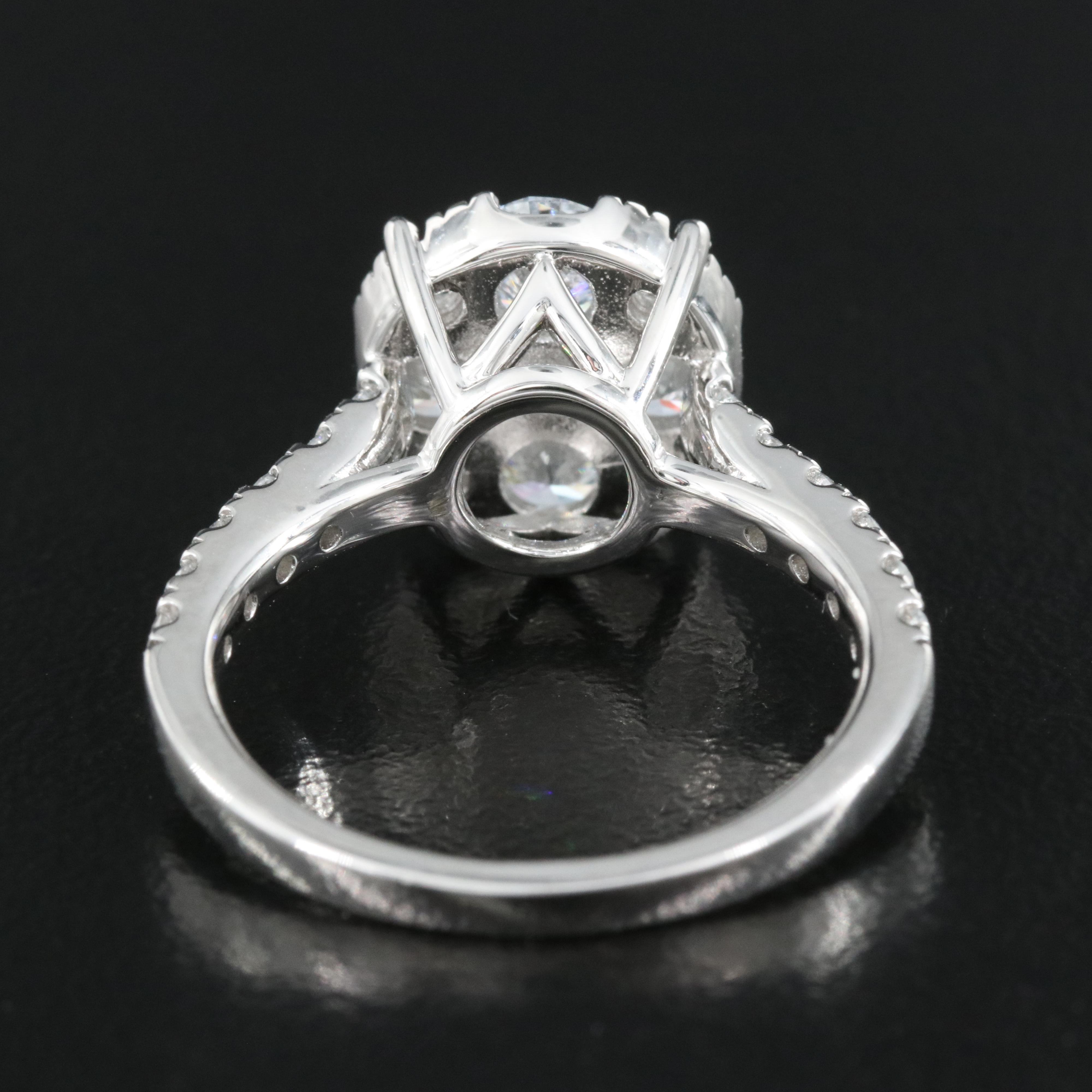 14K 2.00 CTW Lab Grown Diamond Ring with IGI Report