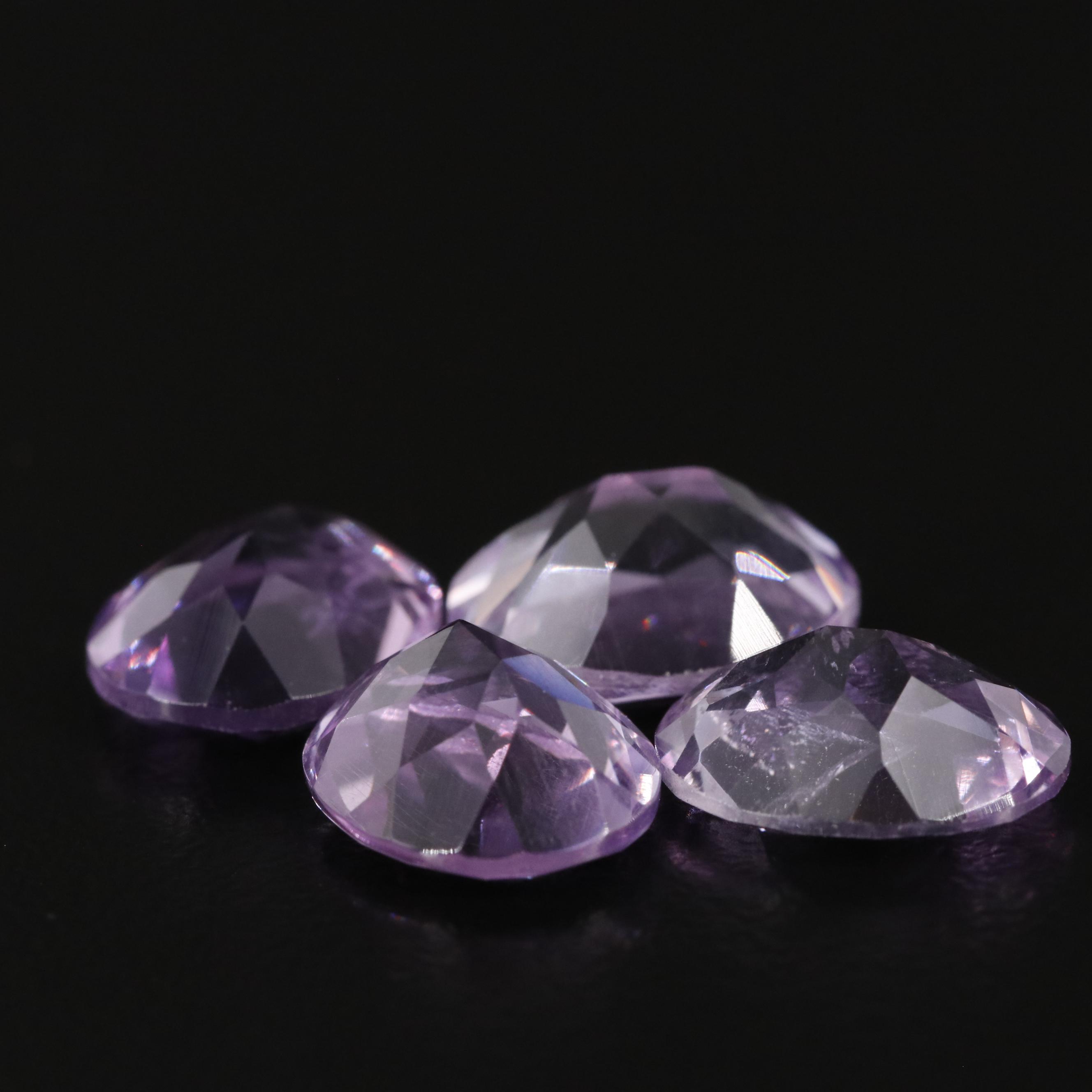 Loose 11.56 CTW Amethyst Lot