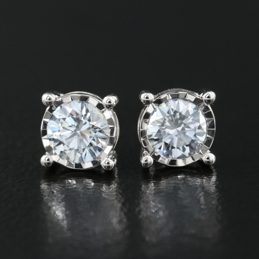 14K 0.67 CTW Lab Grown Diamond Stud Earrings