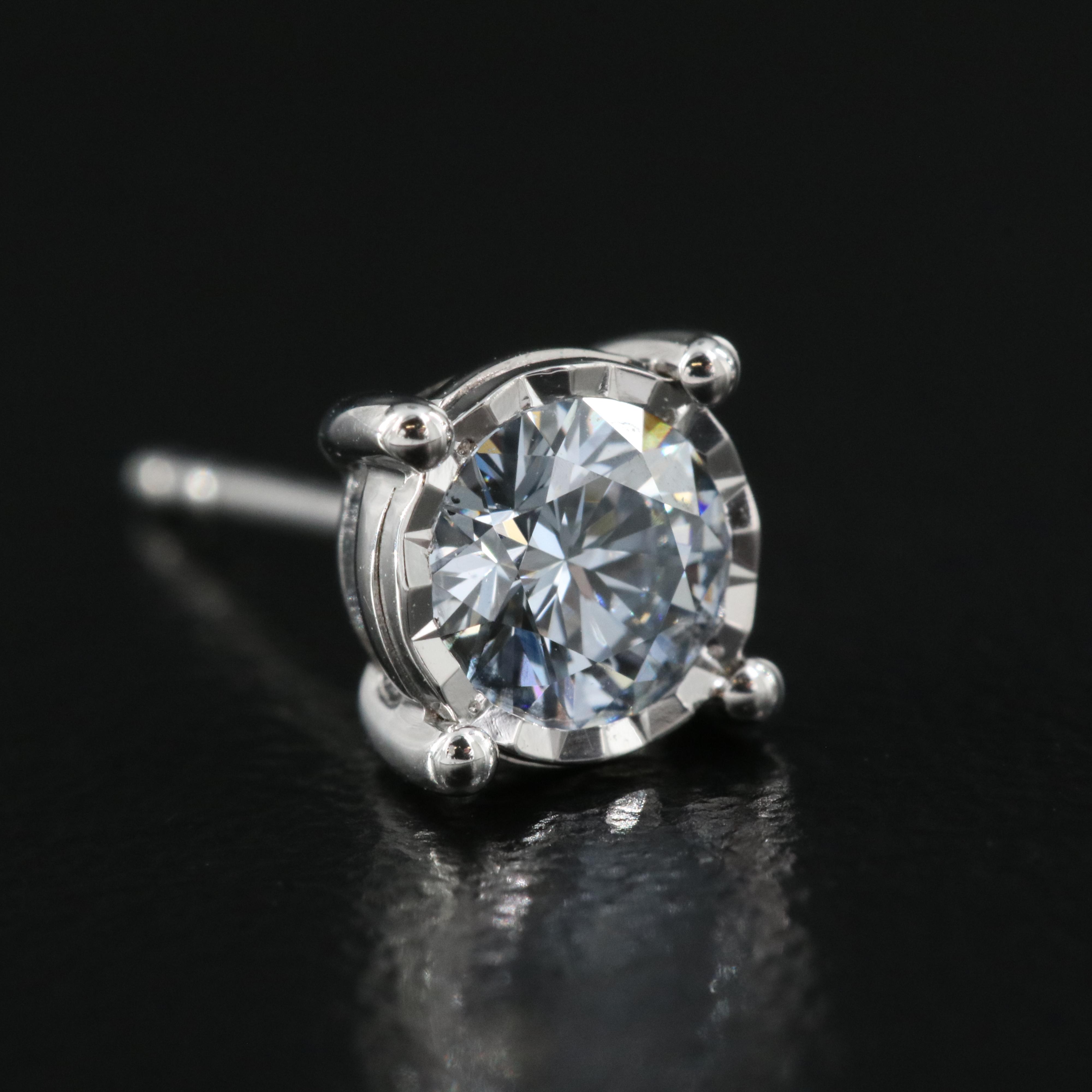 14K 0.67 CTW Lab Grown Diamond Stud Earrings