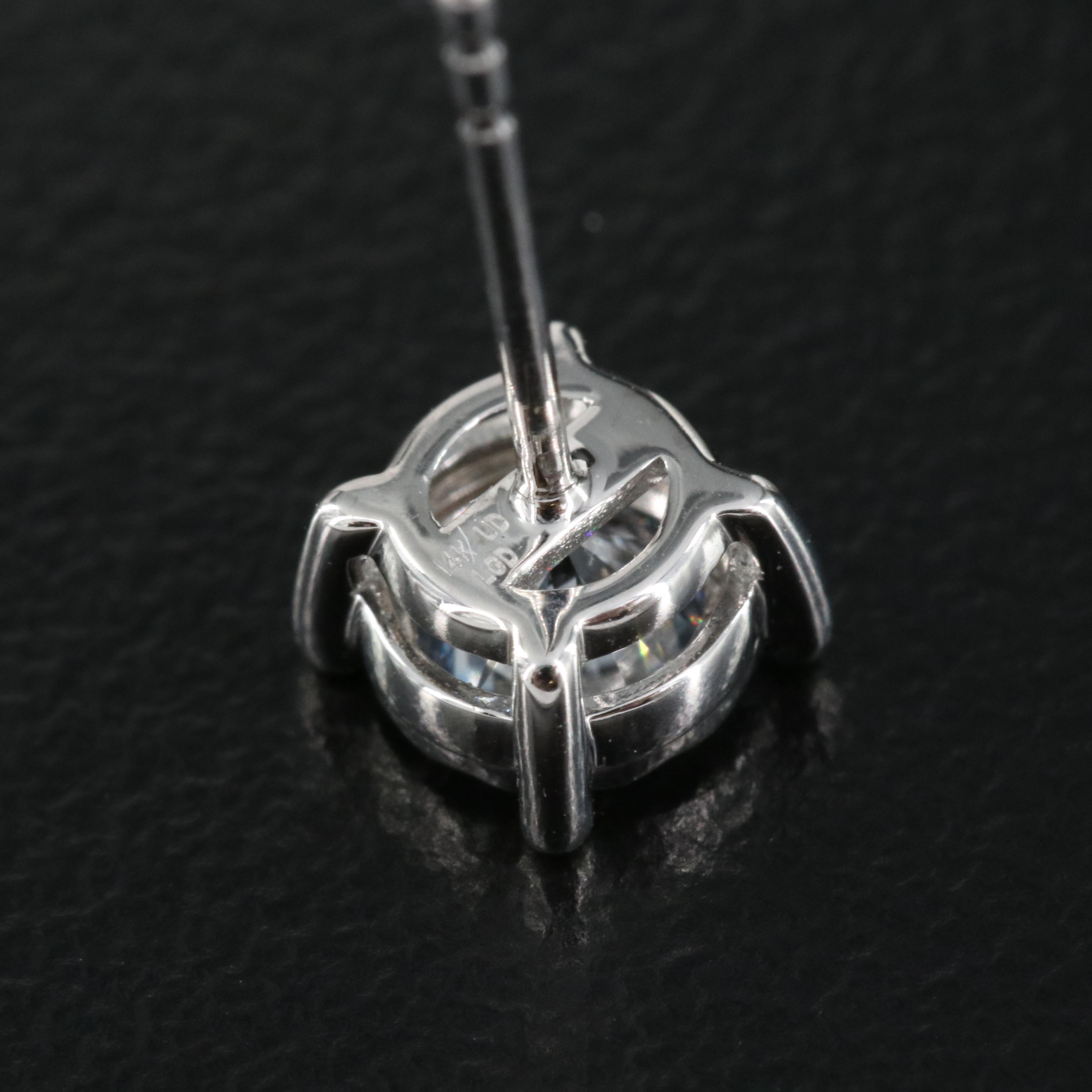 14K 0.67 CTW Lab Grown Diamond Stud Earrings