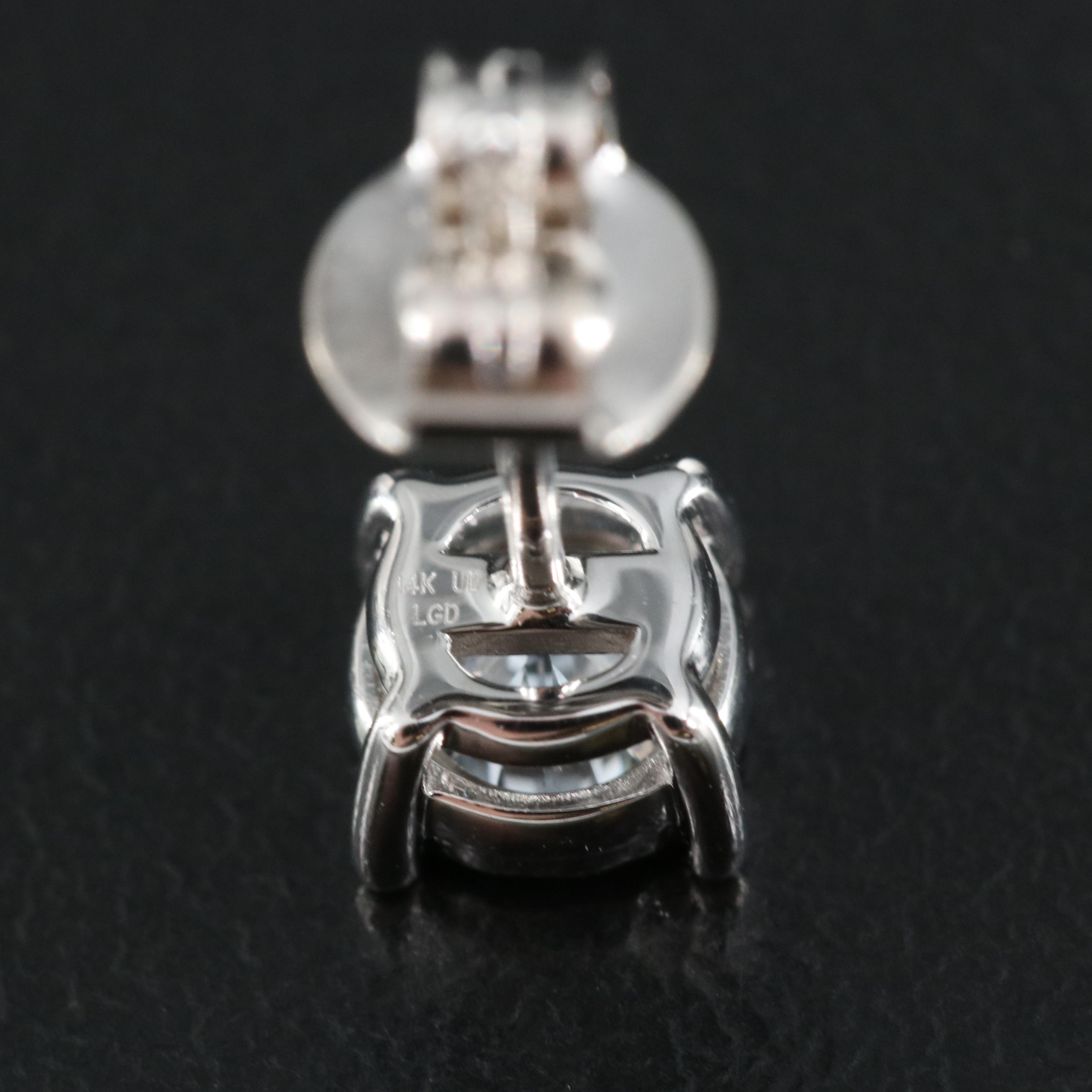 14K 0.63 CTW Lab Grown Diamond Stud Earrings