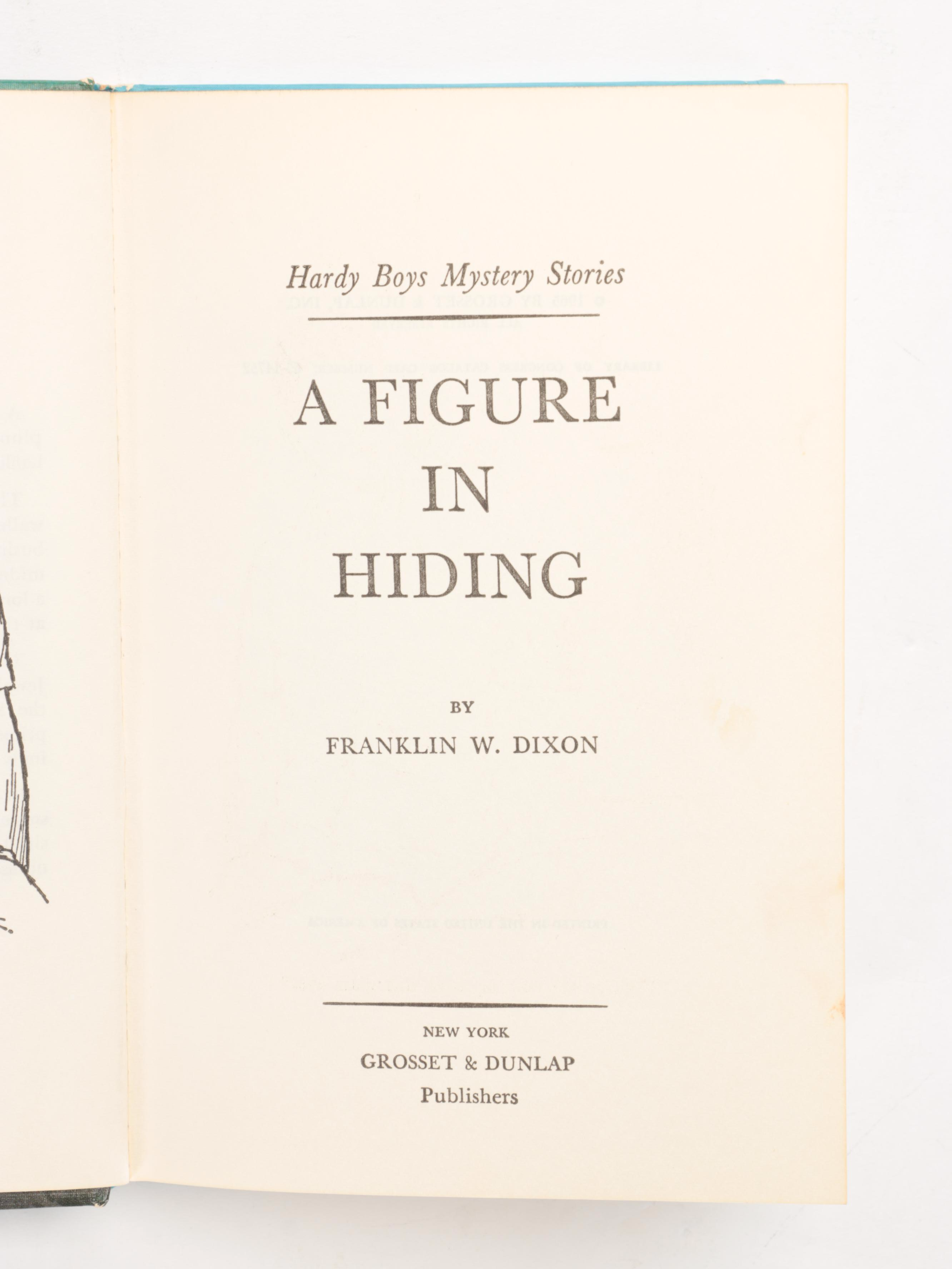 "The Hardy Boys" Mystery Series by Franklin W. Dixon, 1962–1987