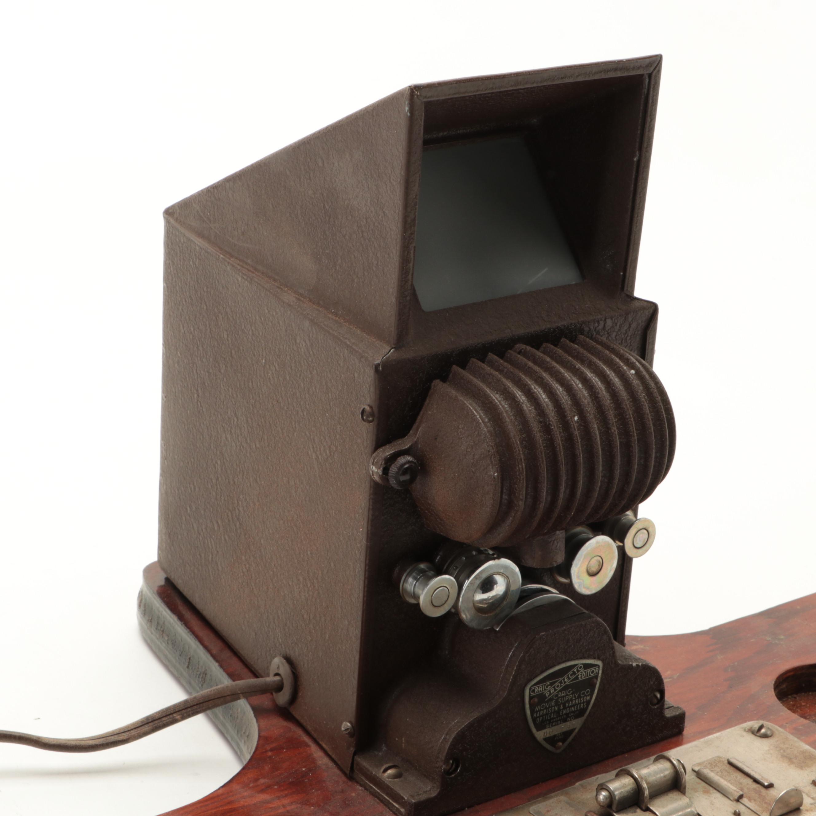 Craig Projecto-Editor Film Splicer, 1930s