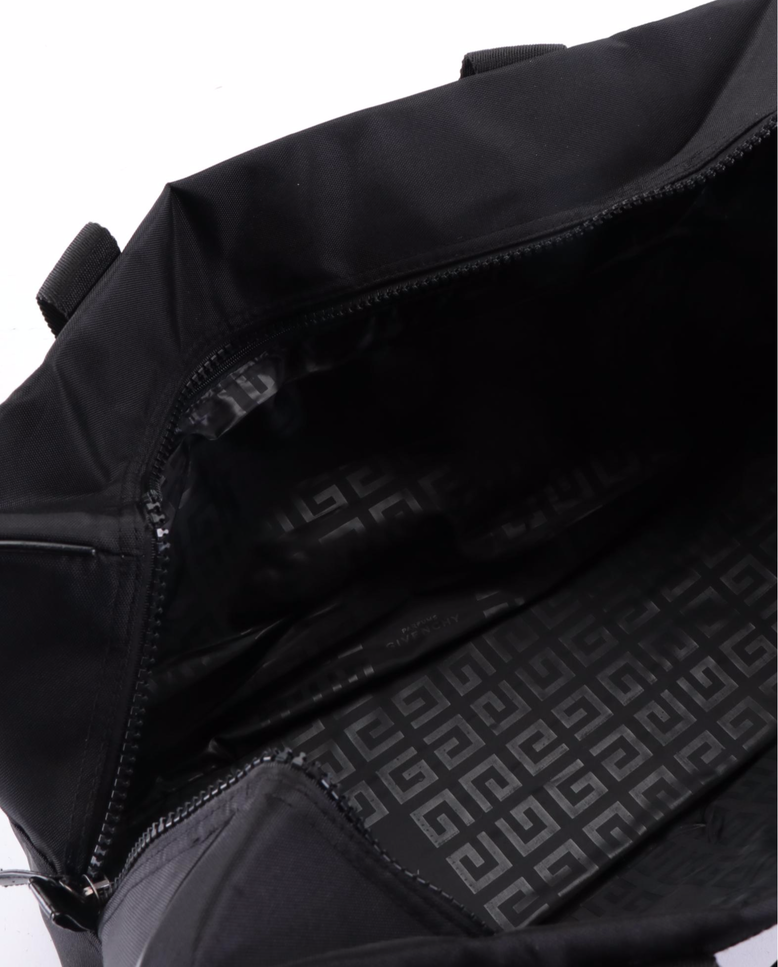 Givenchy Parfums Black Nylon Travel Bag