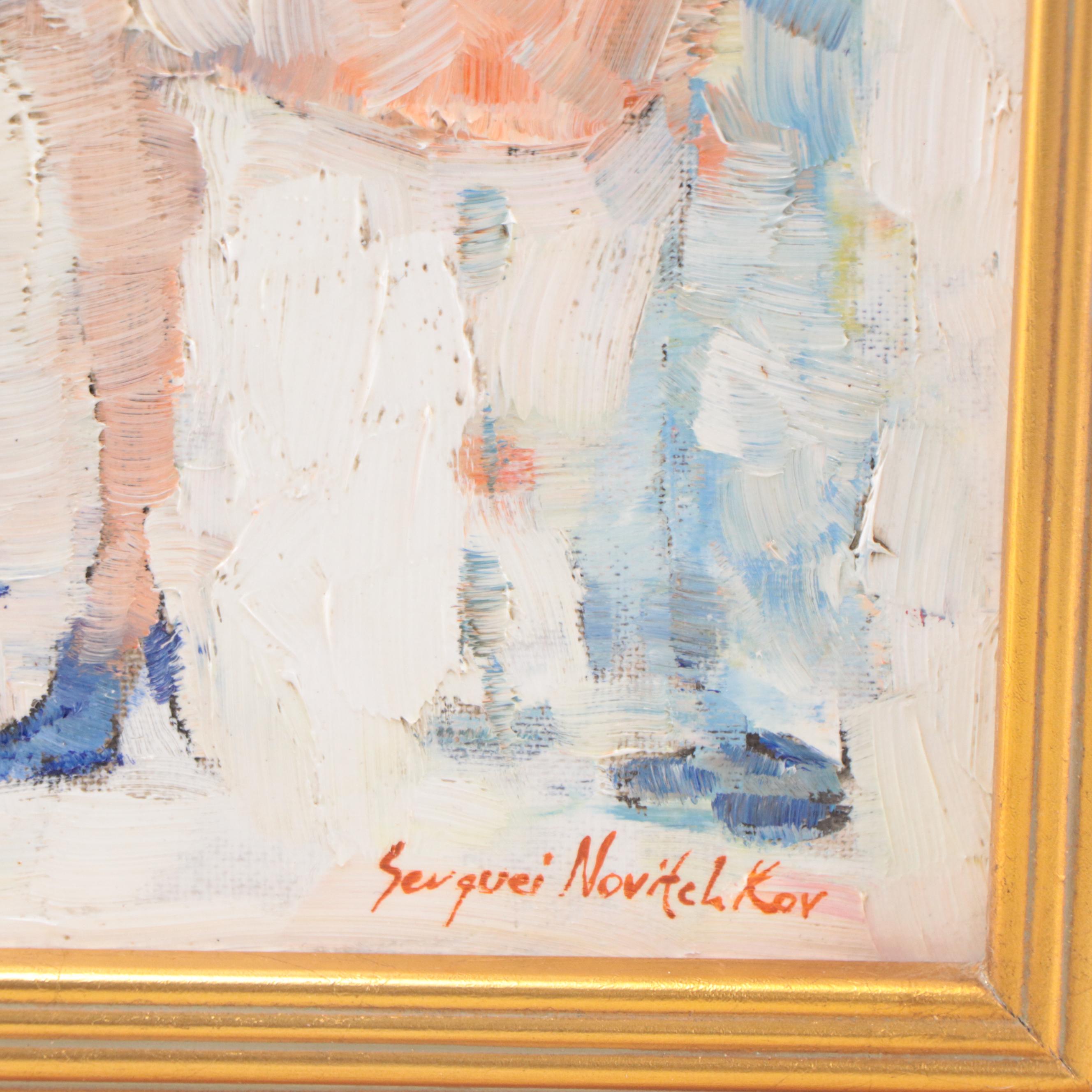 Serguei Novitchkov Oil Painting "Light Charm," 2023