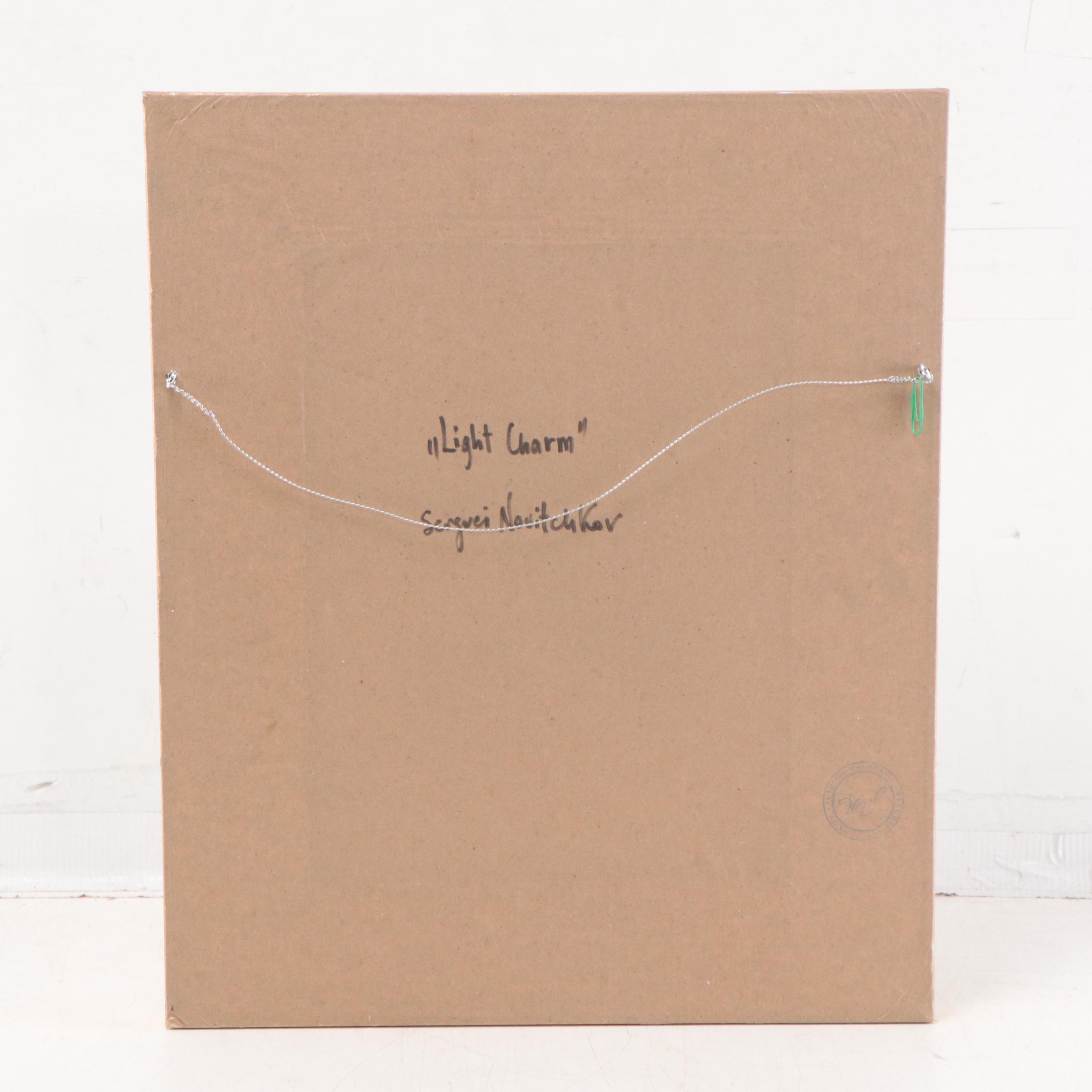 Serguei Novitchkov Oil Painting "Light Charm," 2023