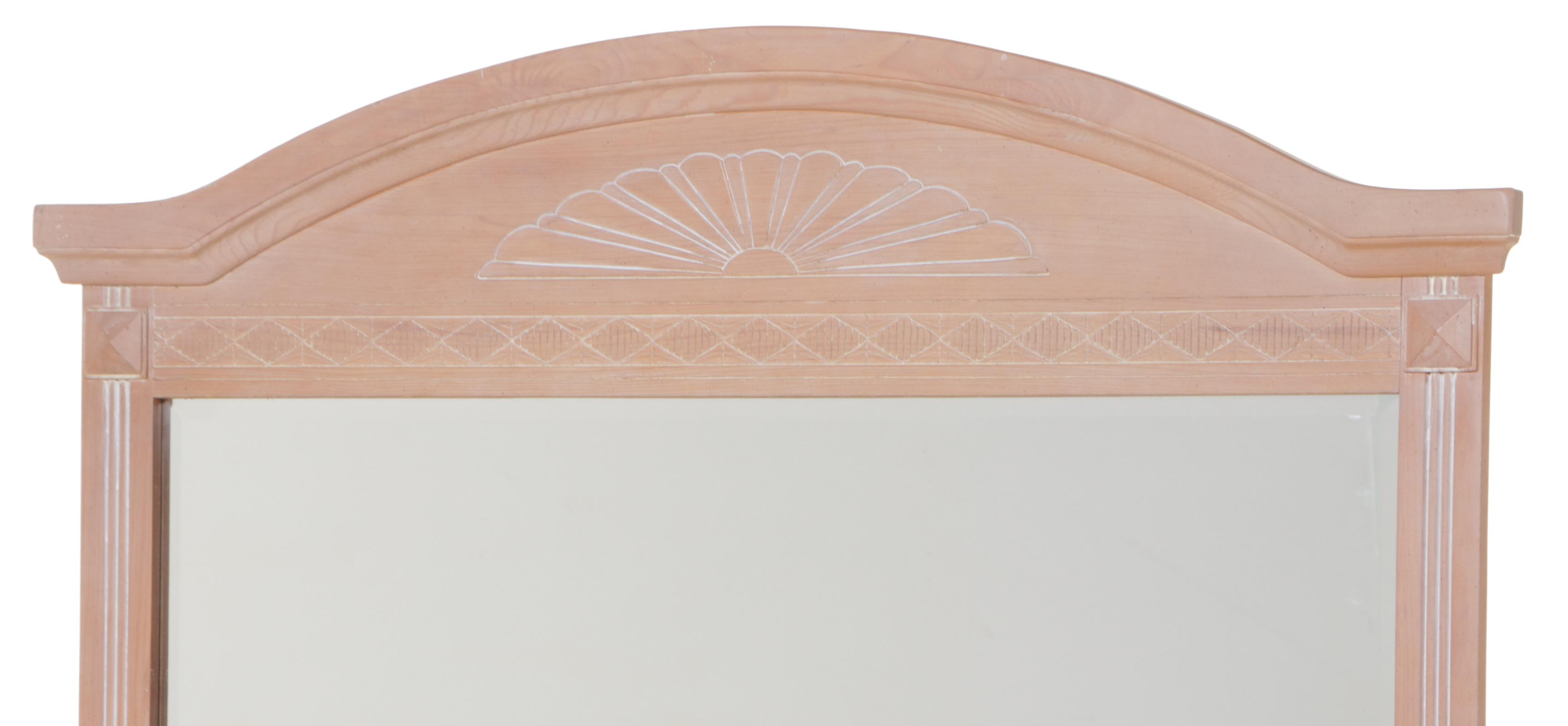 "Santa Fe" Cerused Pine Seven-Drawer Dresser, Late 20th Century