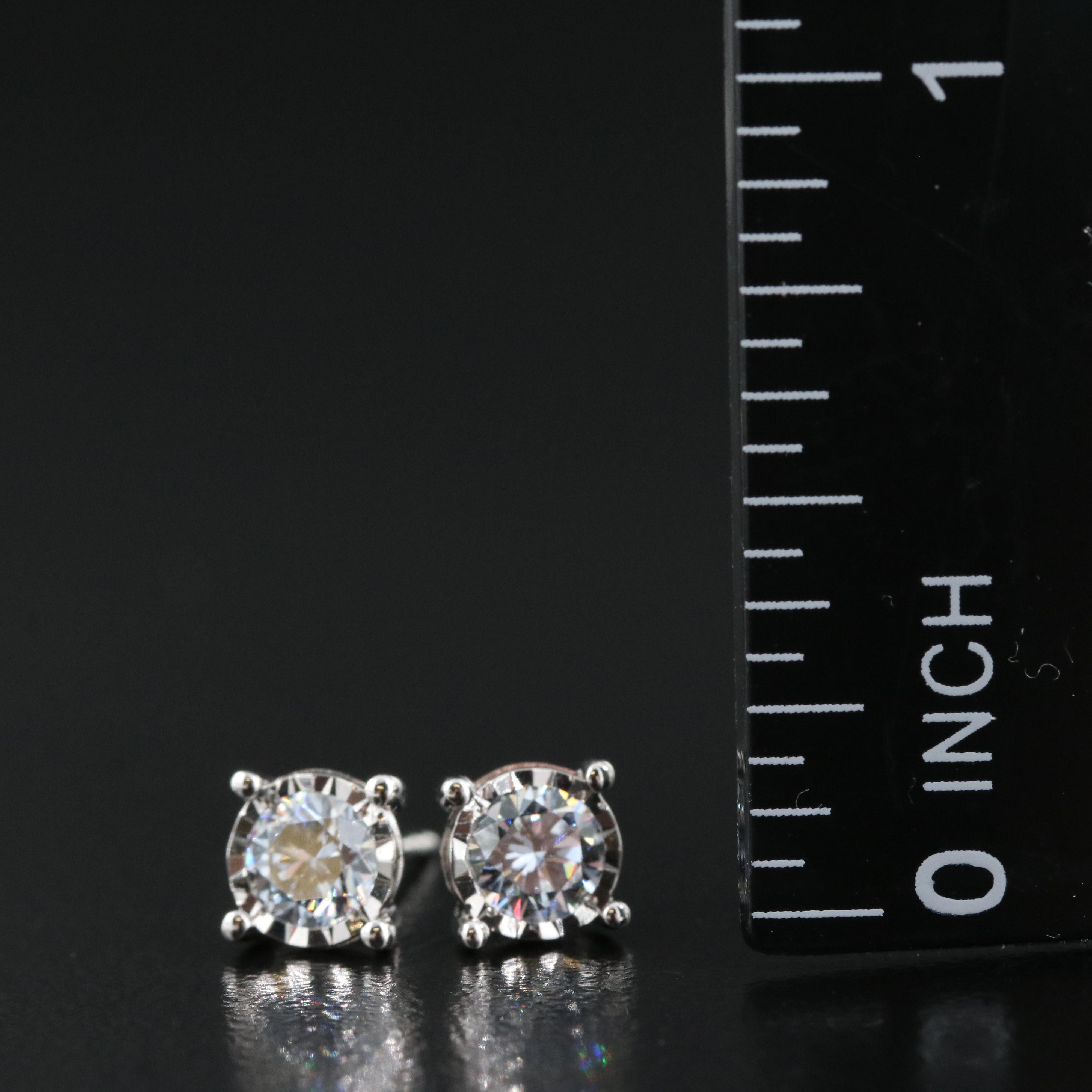 14K 0.63 CTW Lab Grown Stud Earrings