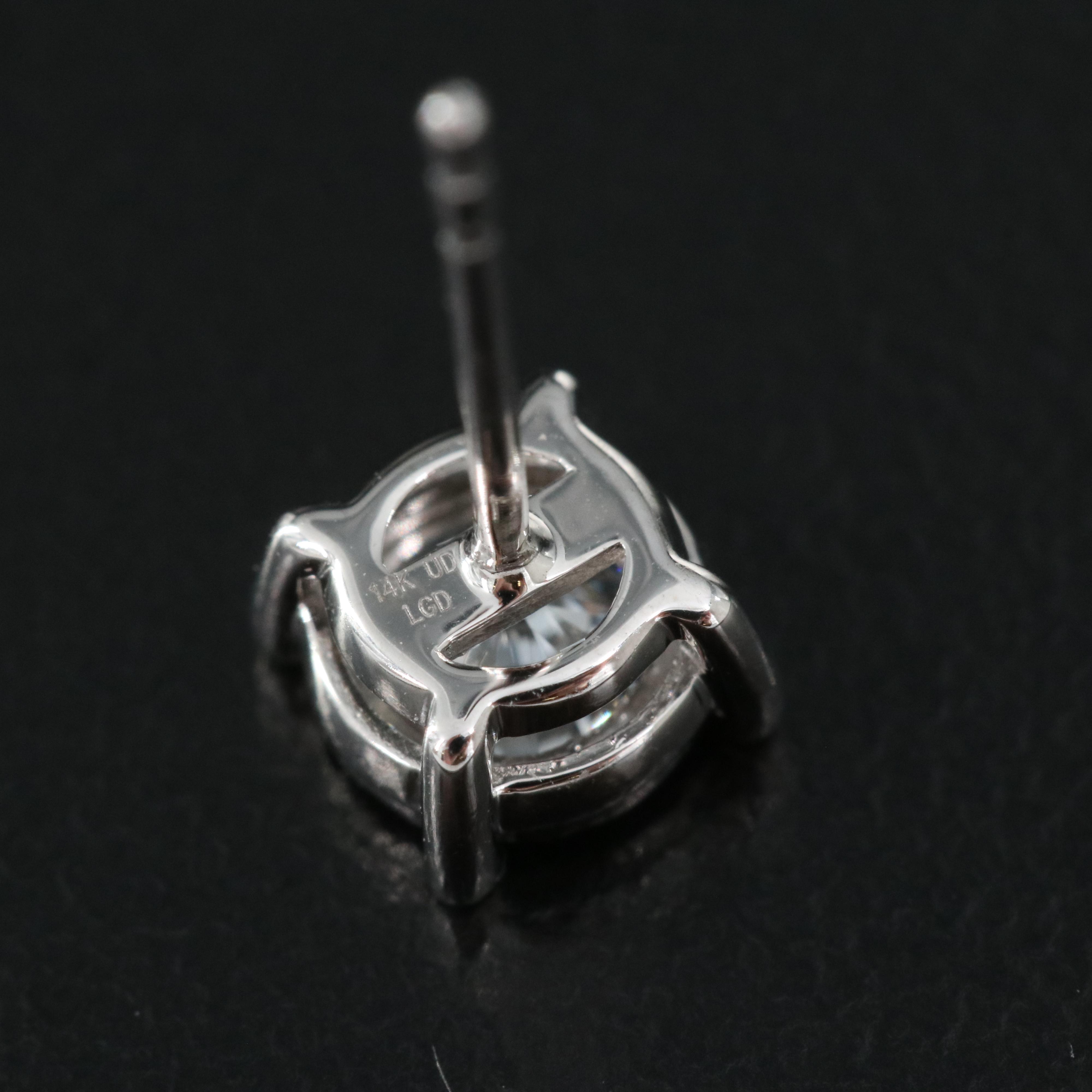 14K 0.63 CTW Lab Grown Stud Earrings