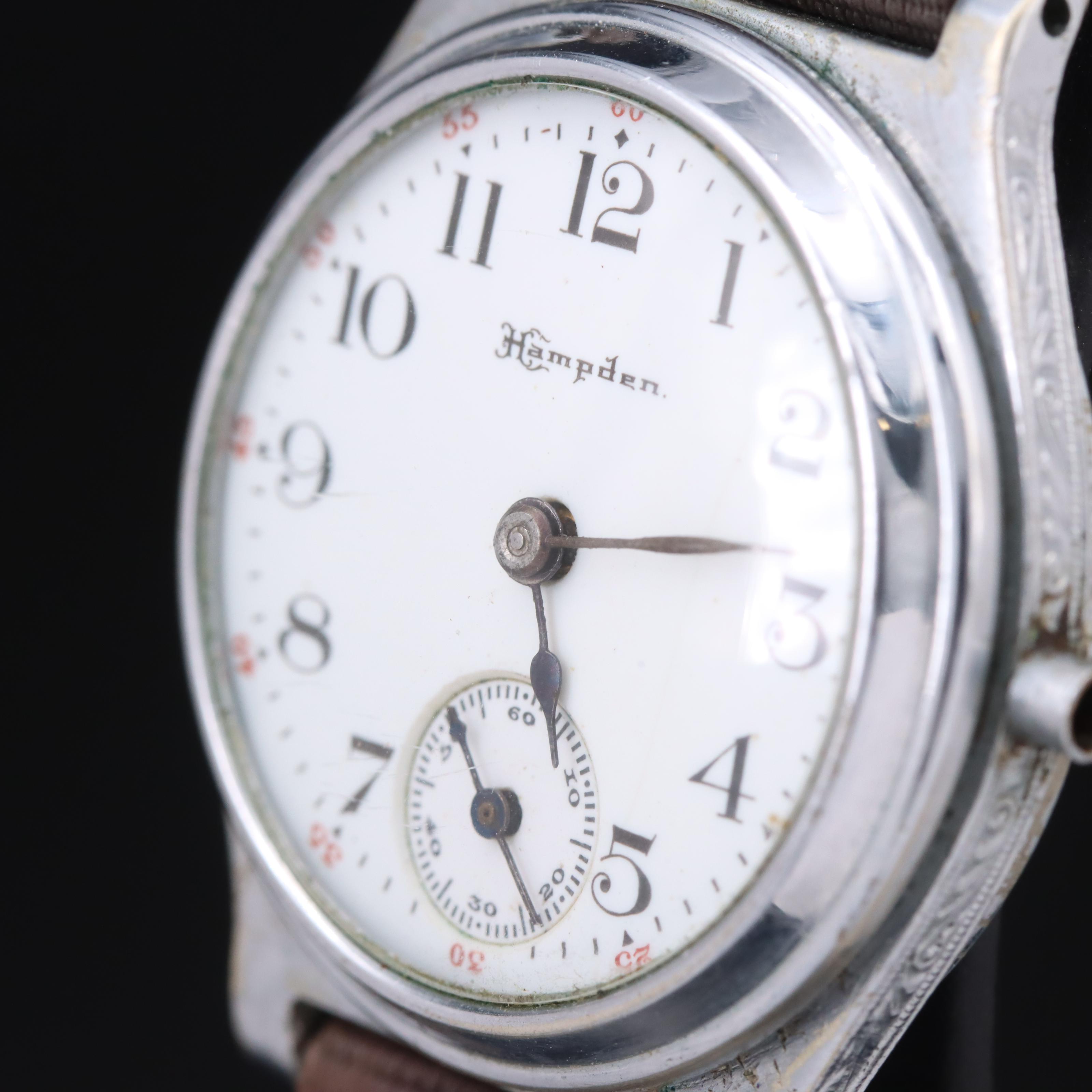 Vintage Hampden Pocket Watch Conversion