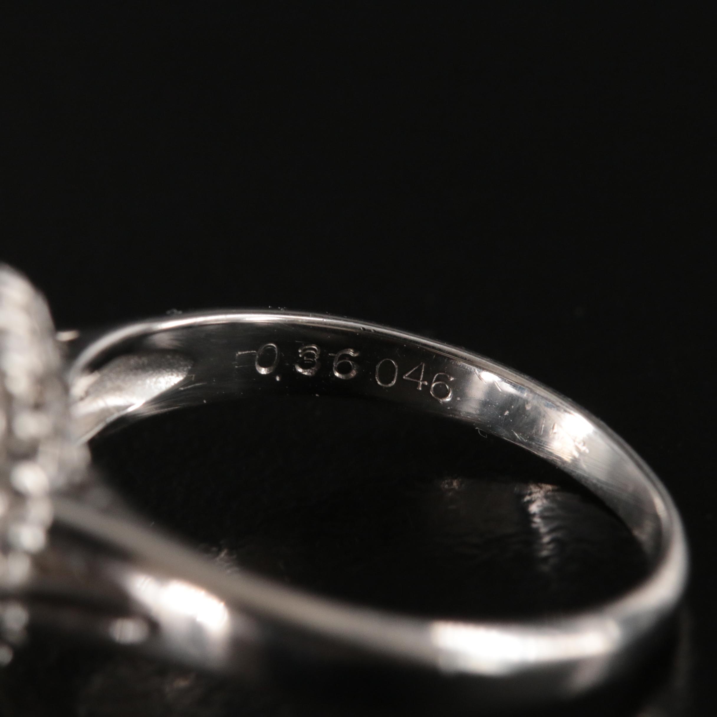 Platinum Alexandrite and Diamond Ballerina Ring with GIA Report