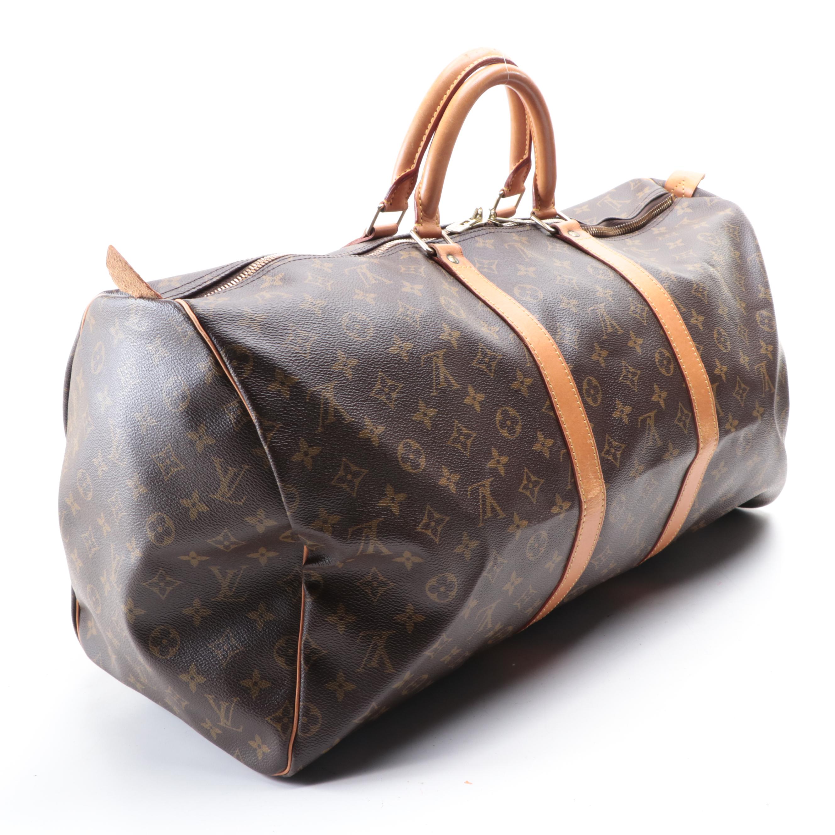 Louis Vuitton Keepall 55 in Monogram Canvas