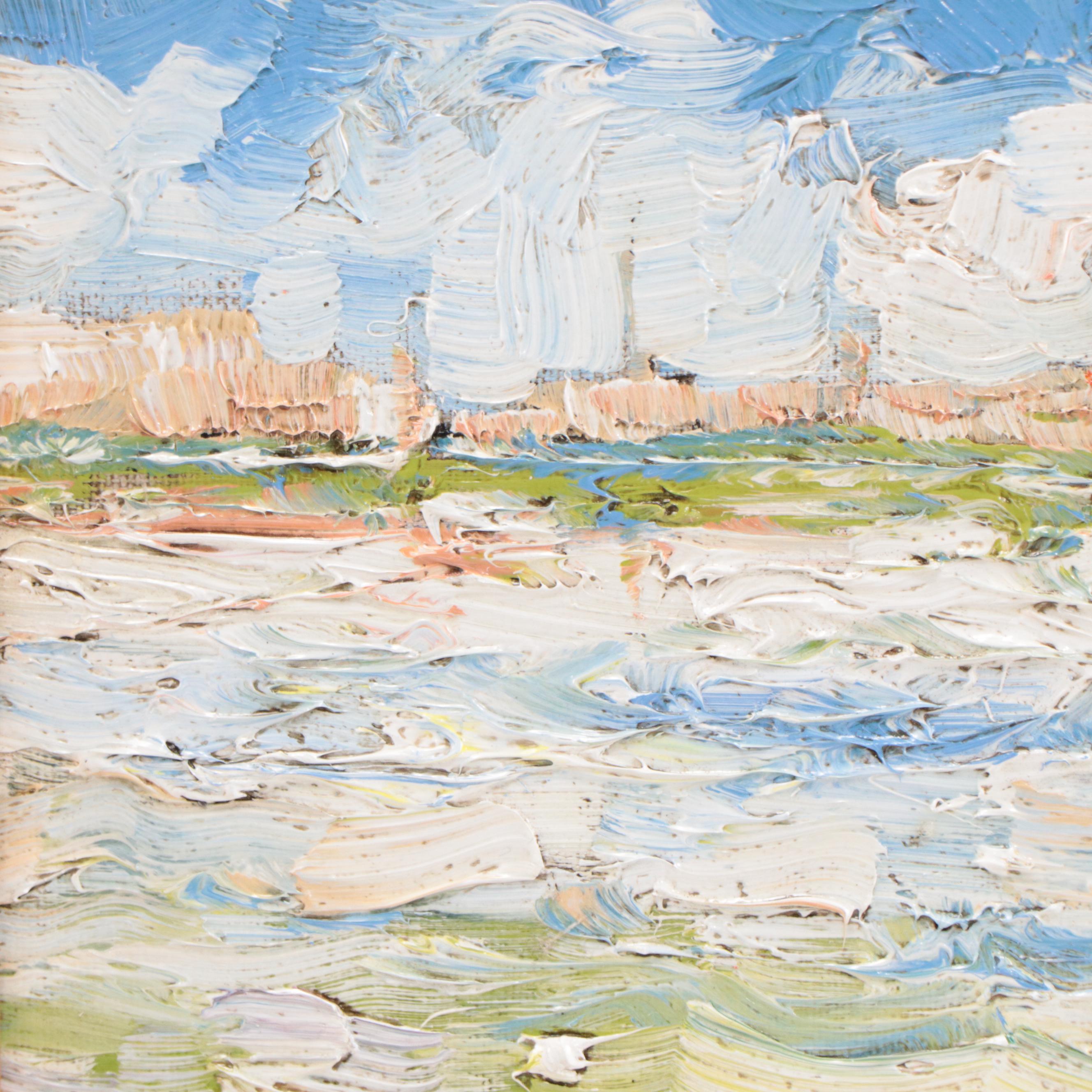 Serguei Novitchkov Oil Painting "Grand Canal, Venice," 2023