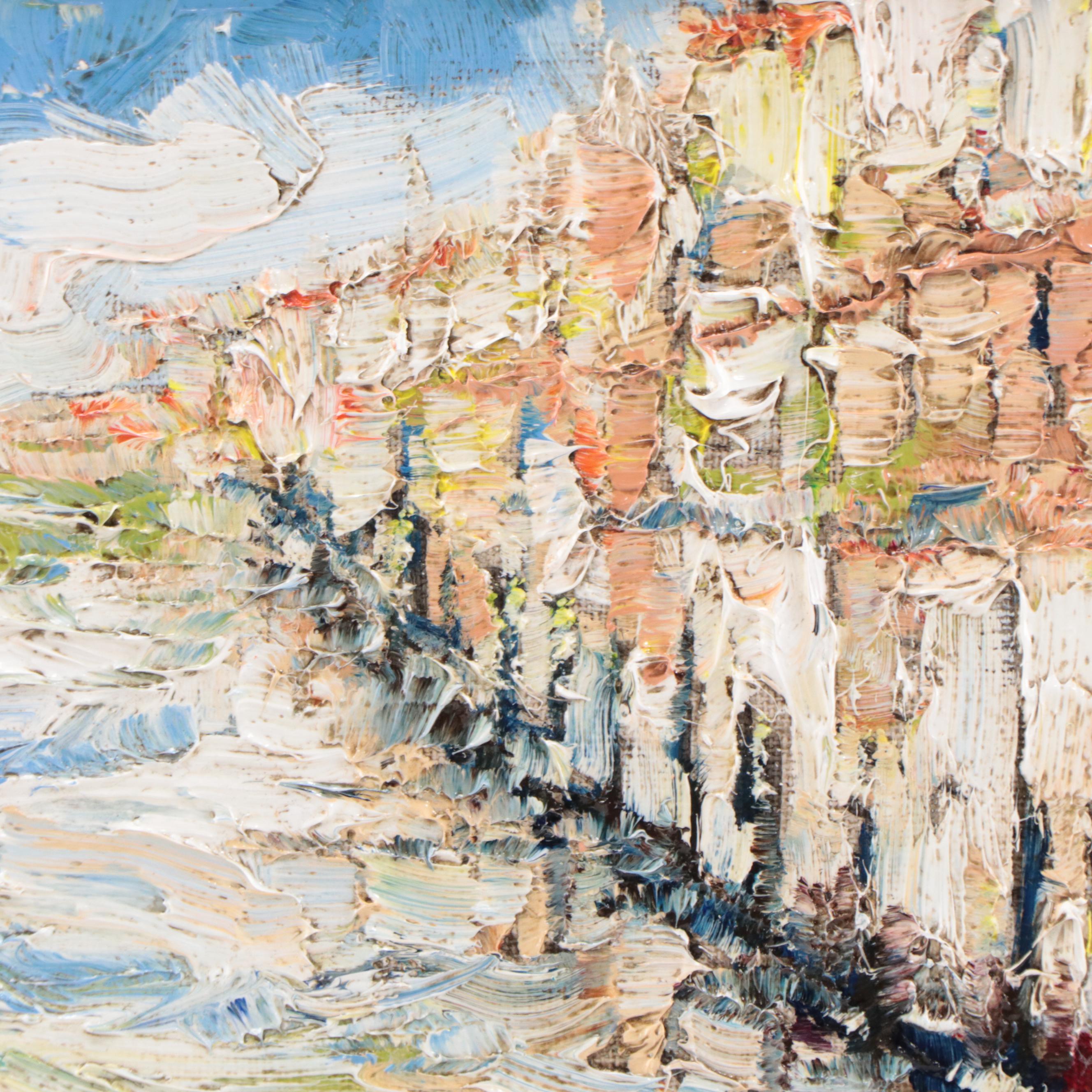 Serguei Novitchkov Oil Painting "Grand Canal, Venice," 2023