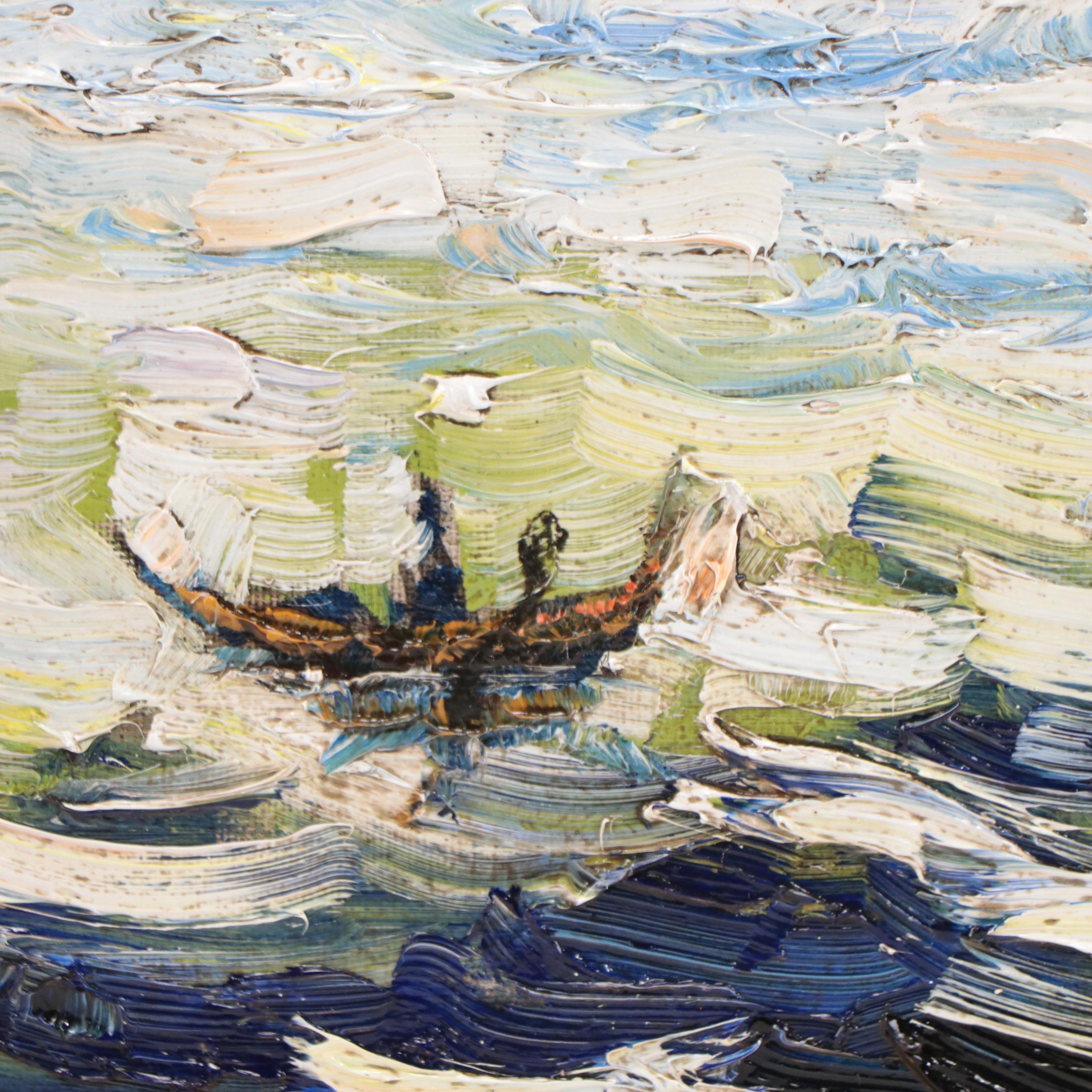 Serguei Novitchkov Oil Painting "Grand Canal, Venice," 2023