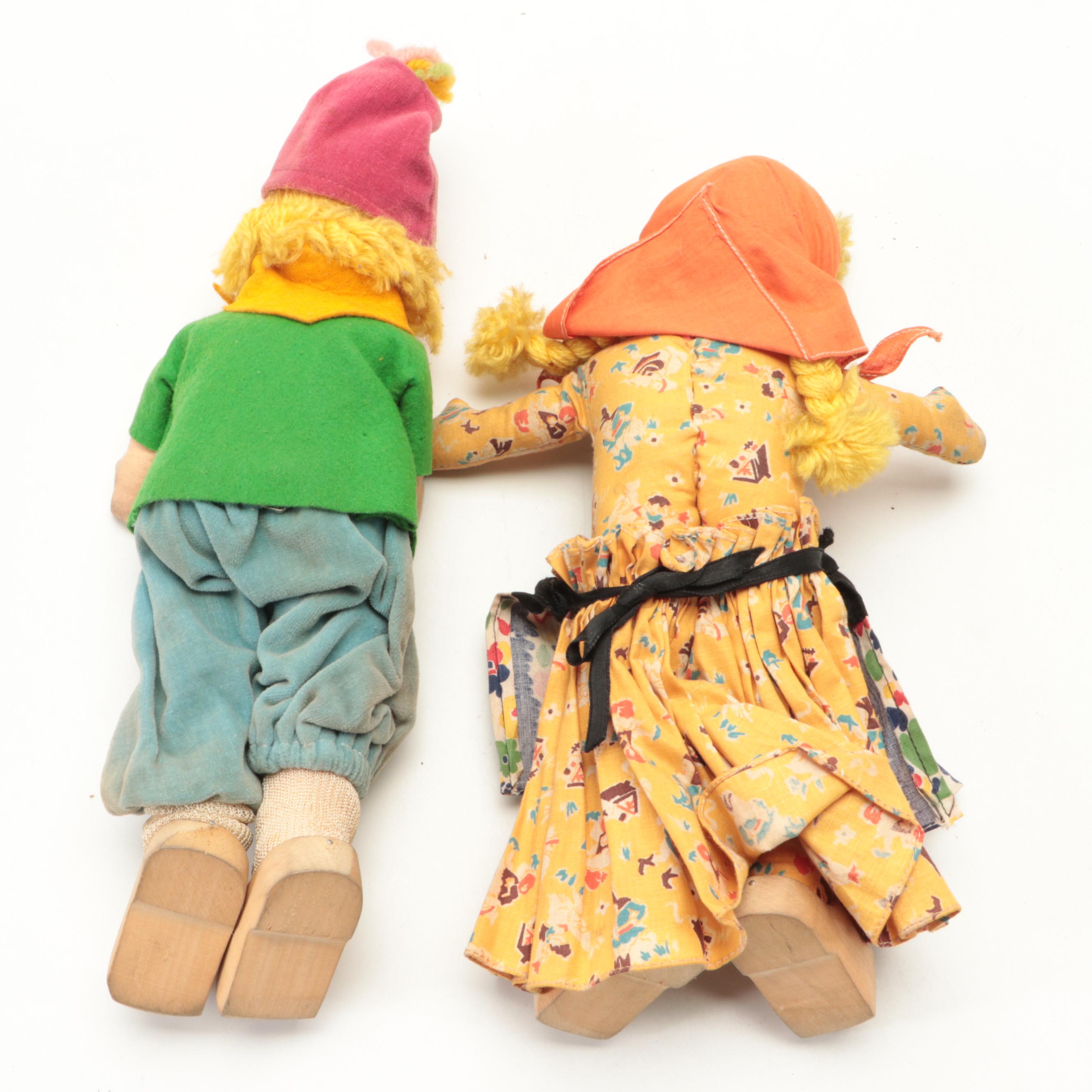 Seminole Palmetto Doll, Dutch, Arianna Italia and Other Handcrafted Dolls