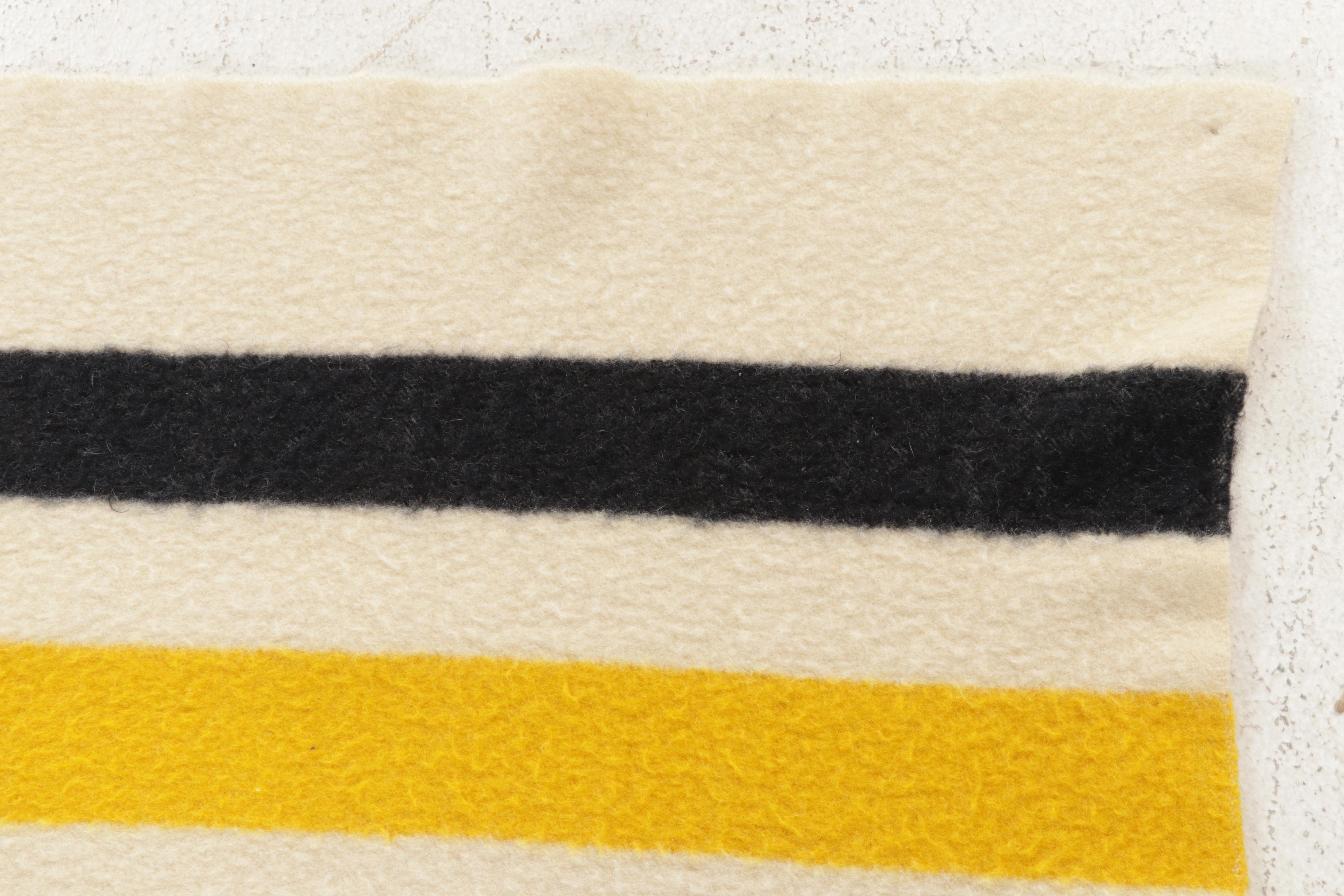 Hudson's Bay Company Four Point Wool Blanket, 1930s