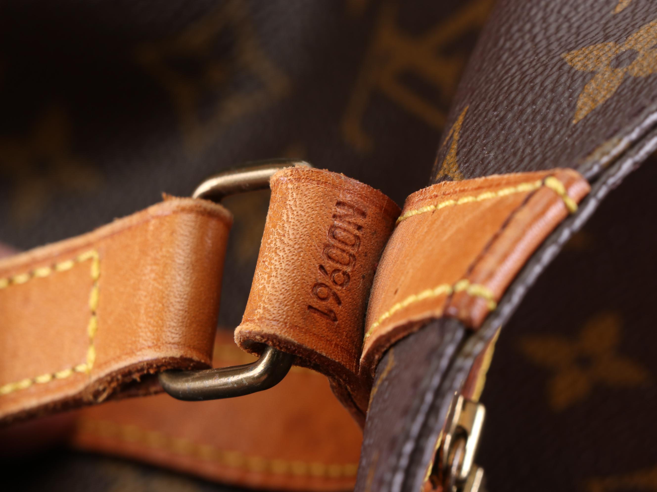 Louis Vuitton Sac Shopping Tote in Monogram Canvas and Vachetta Leather