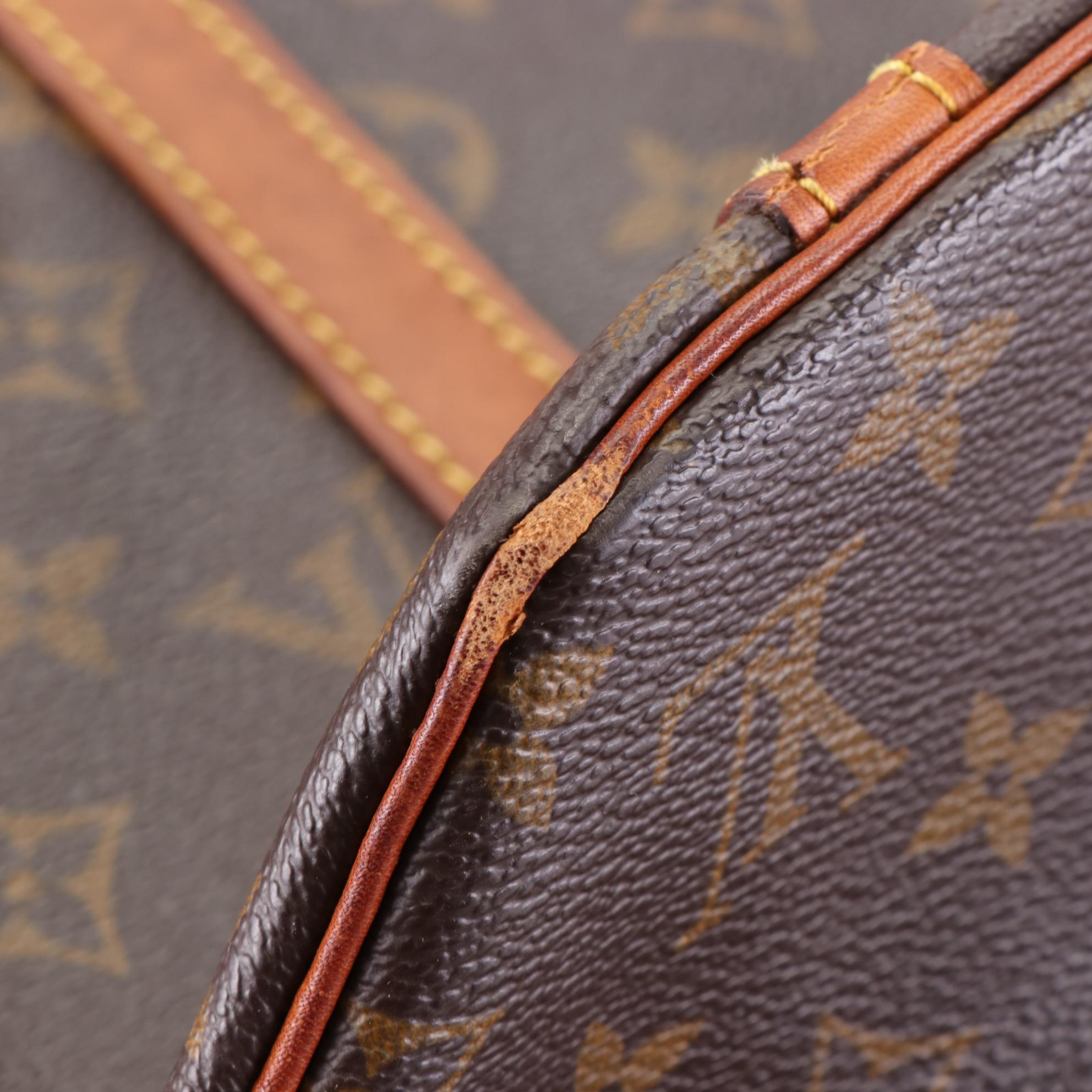 Louis Vuitton Sac Shopping Tote in Monogram Canvas and Vachetta Leather