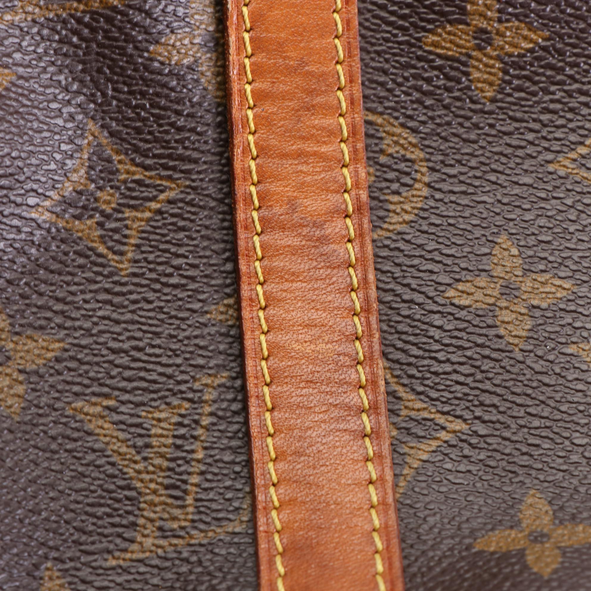 Louis Vuitton Sac Shopping Tote in Monogram Canvas and Vachetta Leather