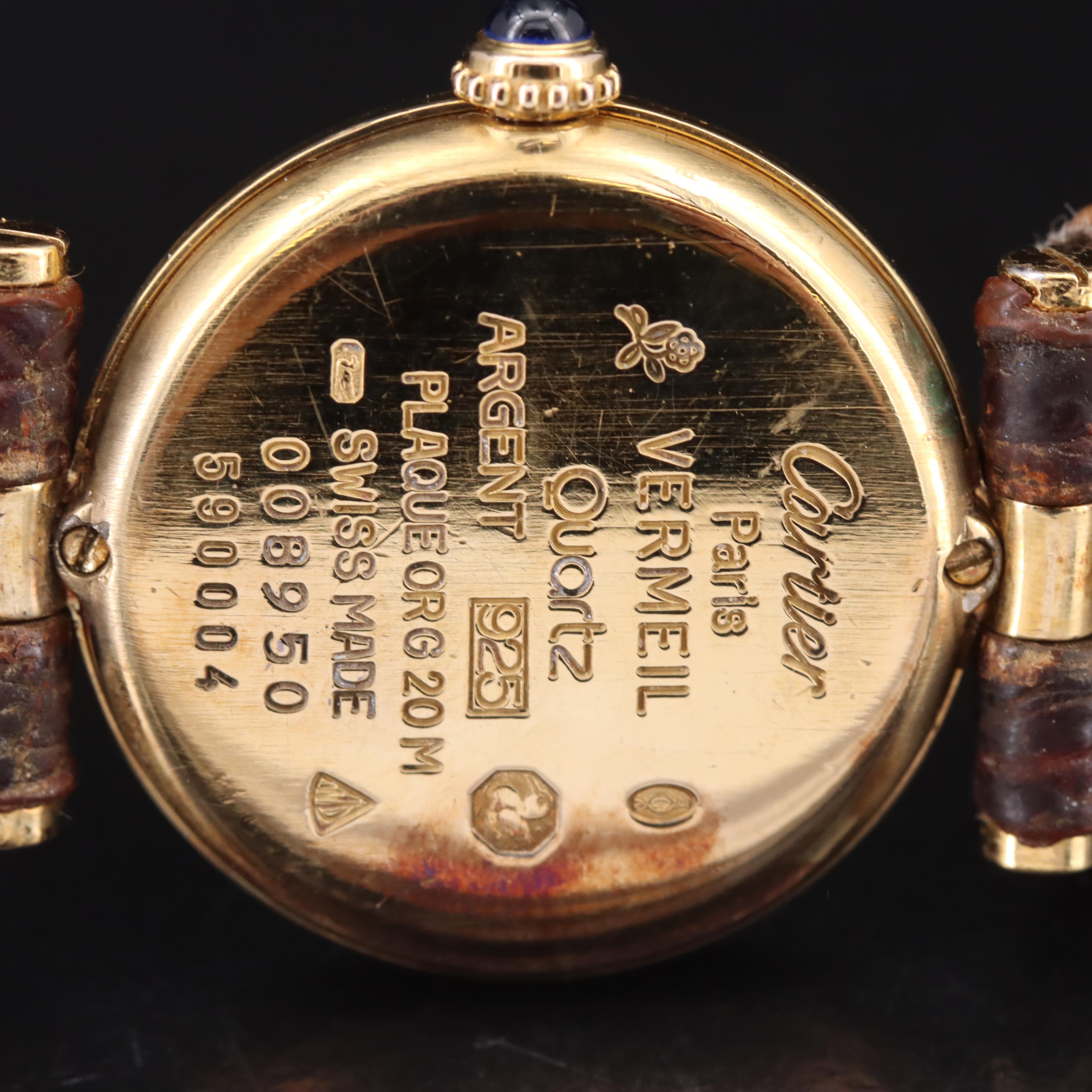 Cartier Must de Cartier Vendôme Watch