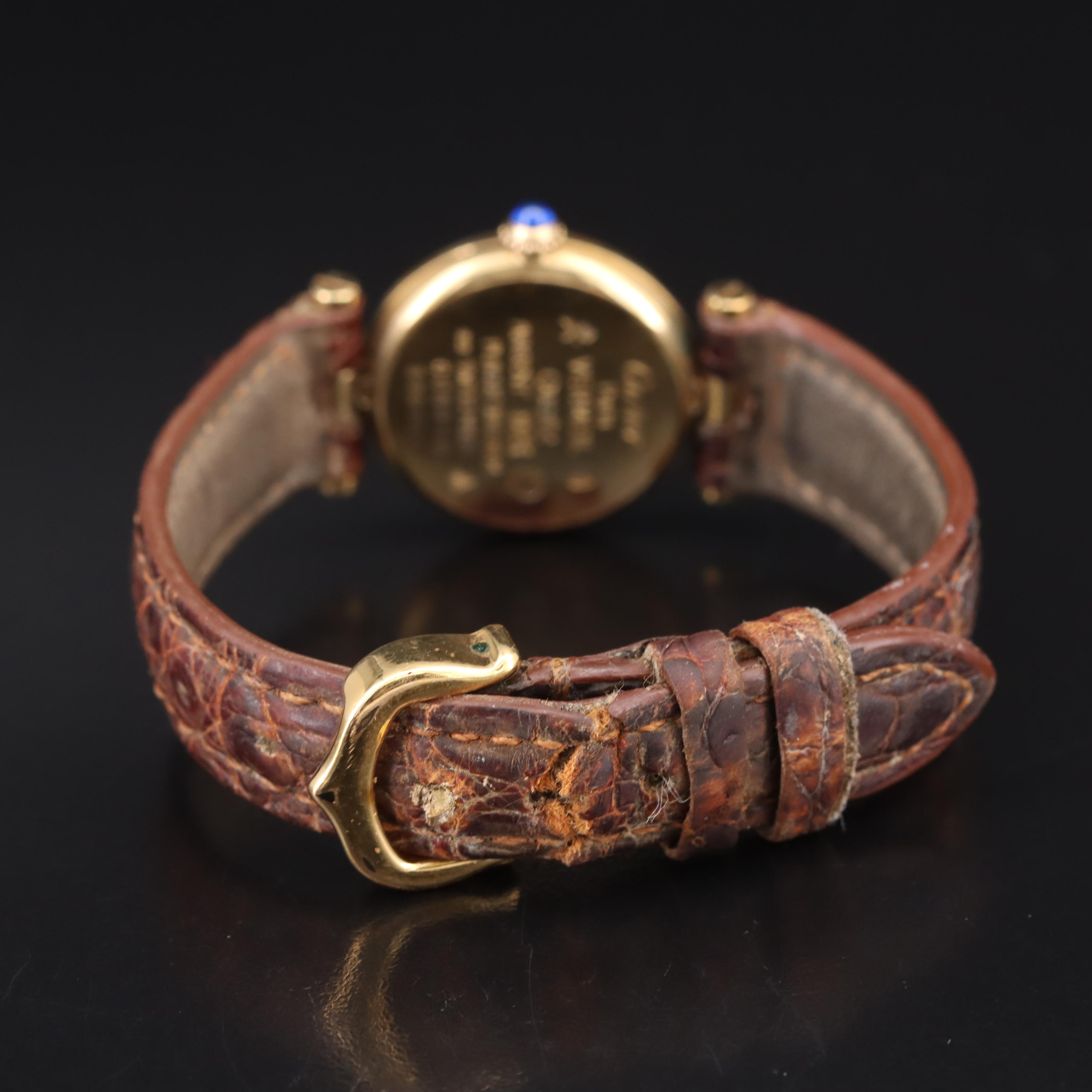 Cartier Must de Cartier Vendôme Watch