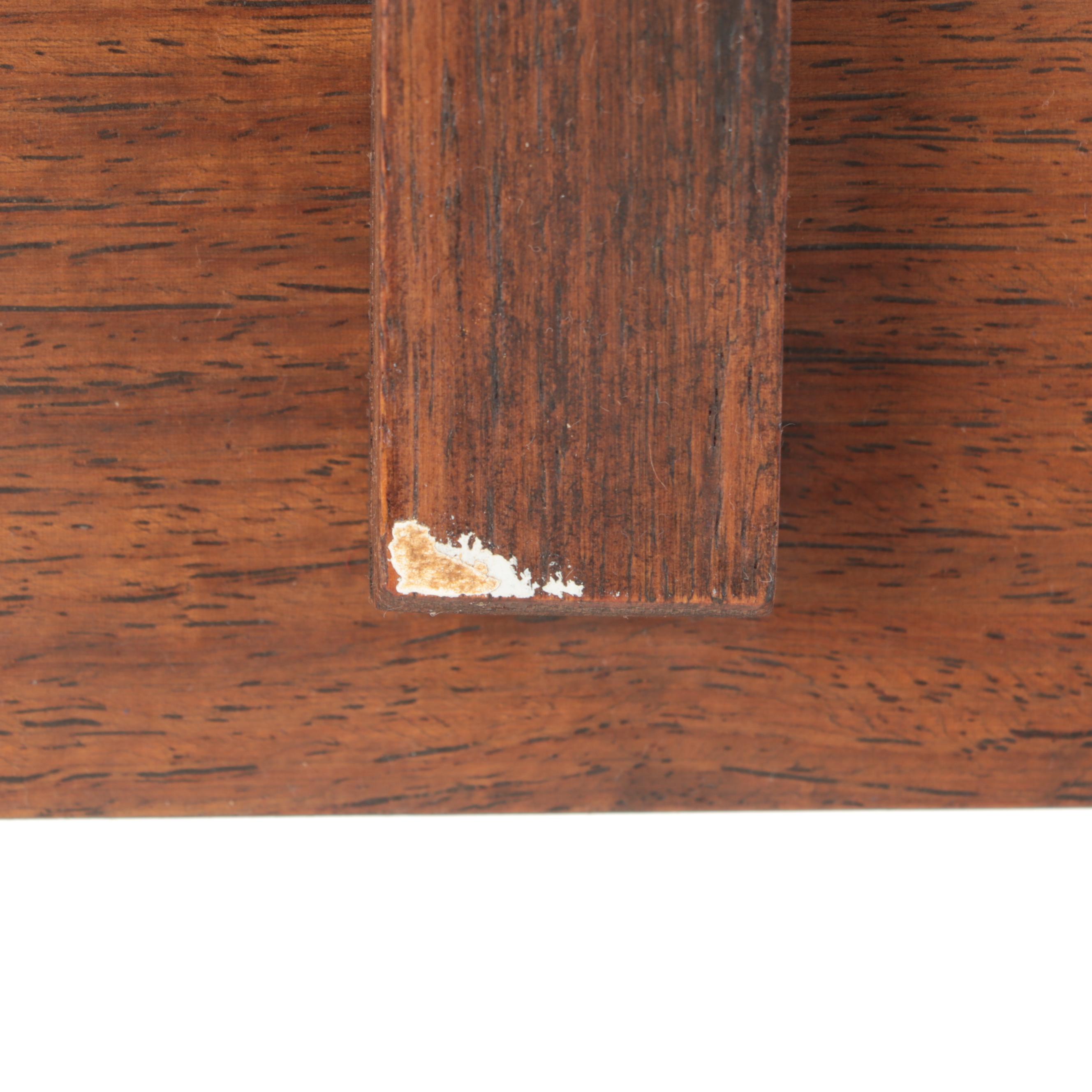 Mid Century Modern Cantilever Sewing Box With Notions, Threads and More