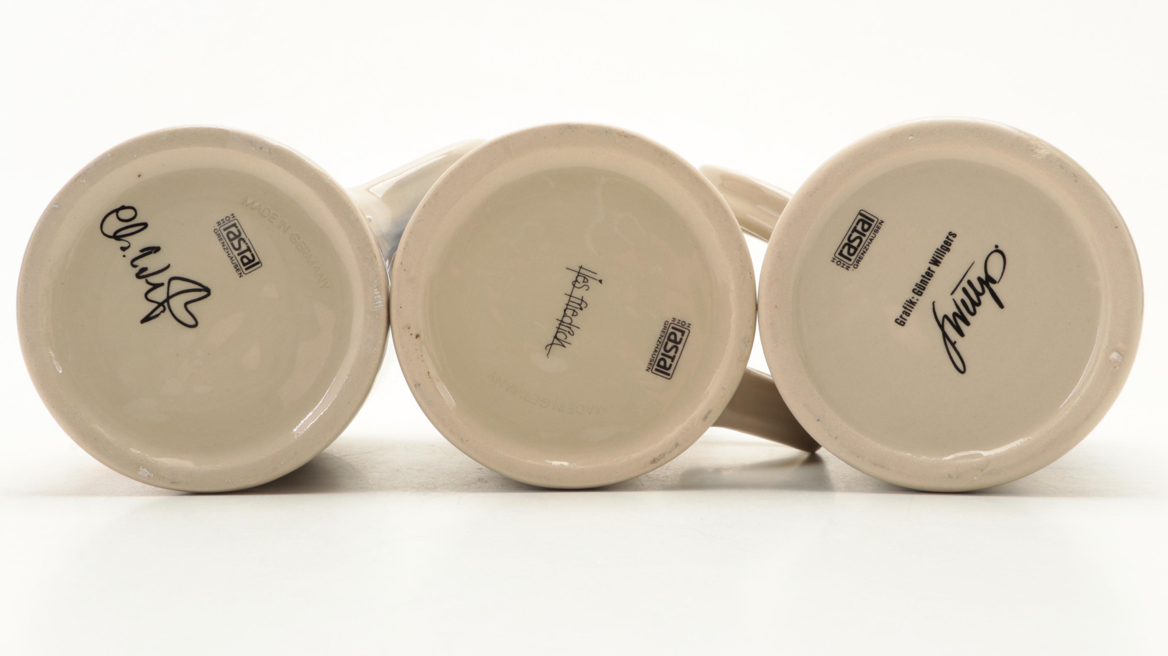 Rastal Munich Oktoberfest Annual Stoneware Beer Steins