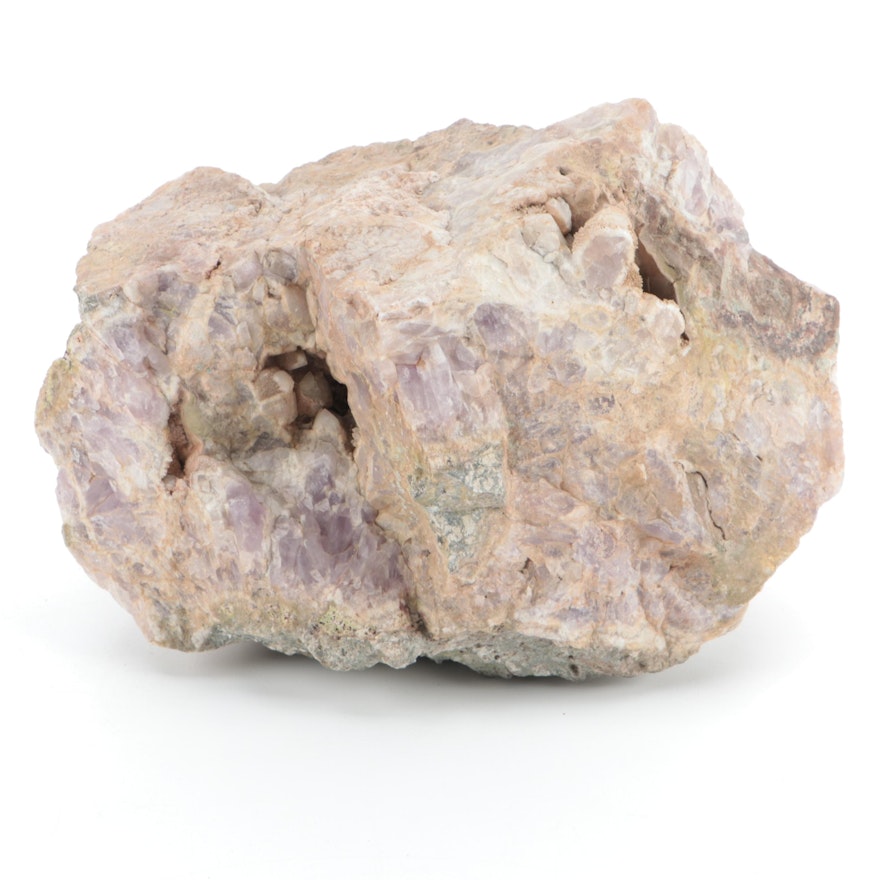 Large Raw Amethyst Mineral Specimen