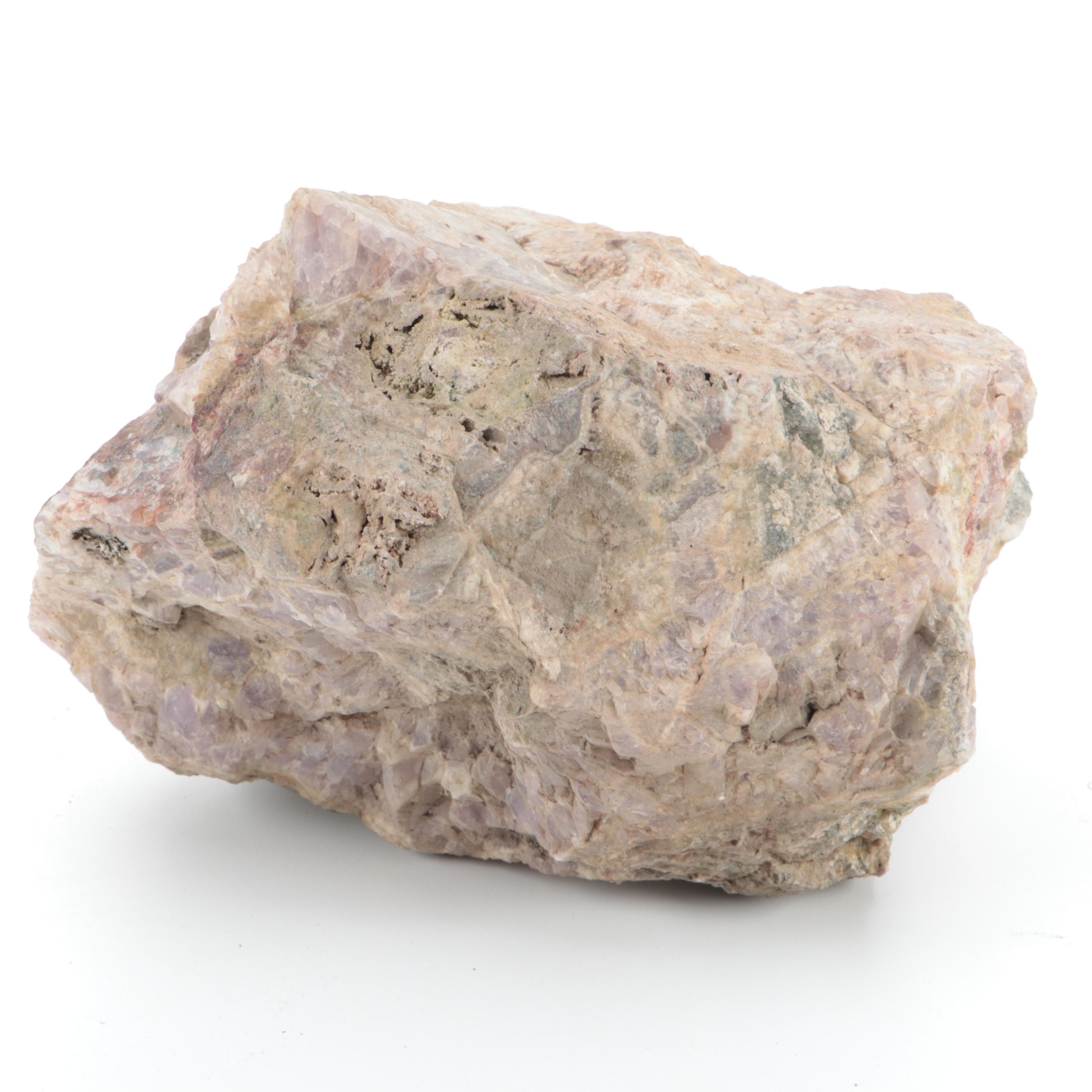 Large Raw Amethyst Mineral Specimen