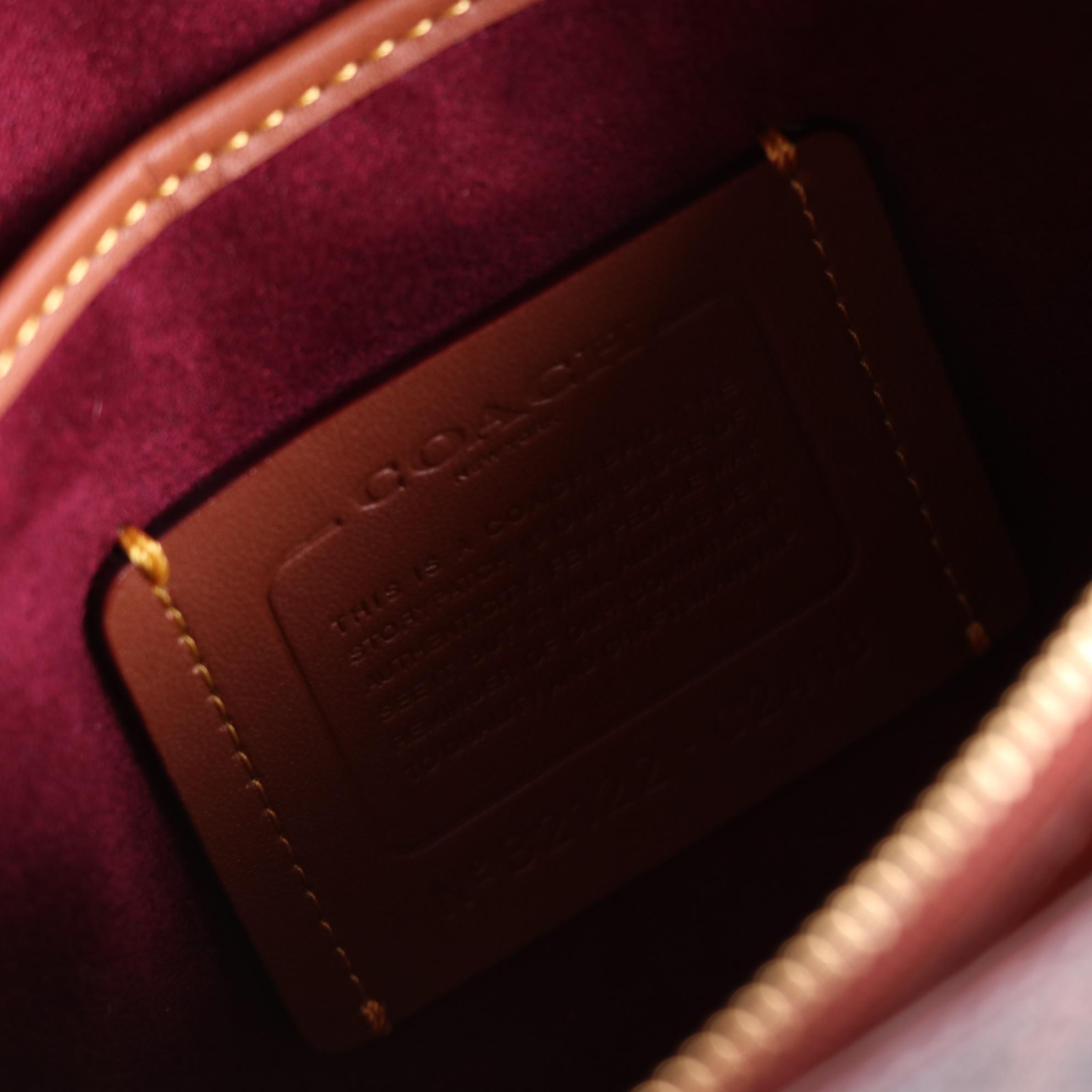 Coach Beat Shoulder Bag in Signature Canvas, Horse & Carriage Print, and Leather