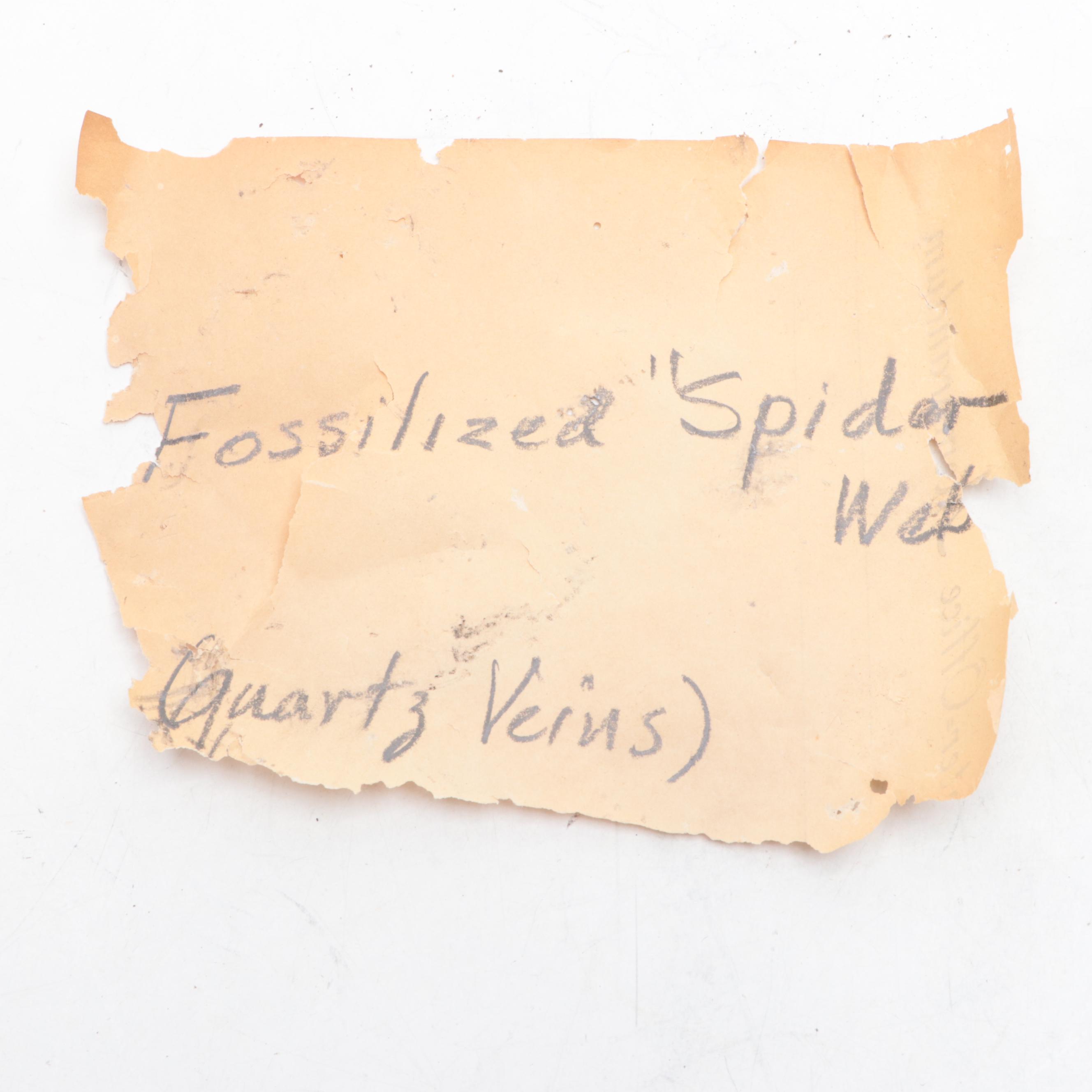 Calcite Boxwork Specimen