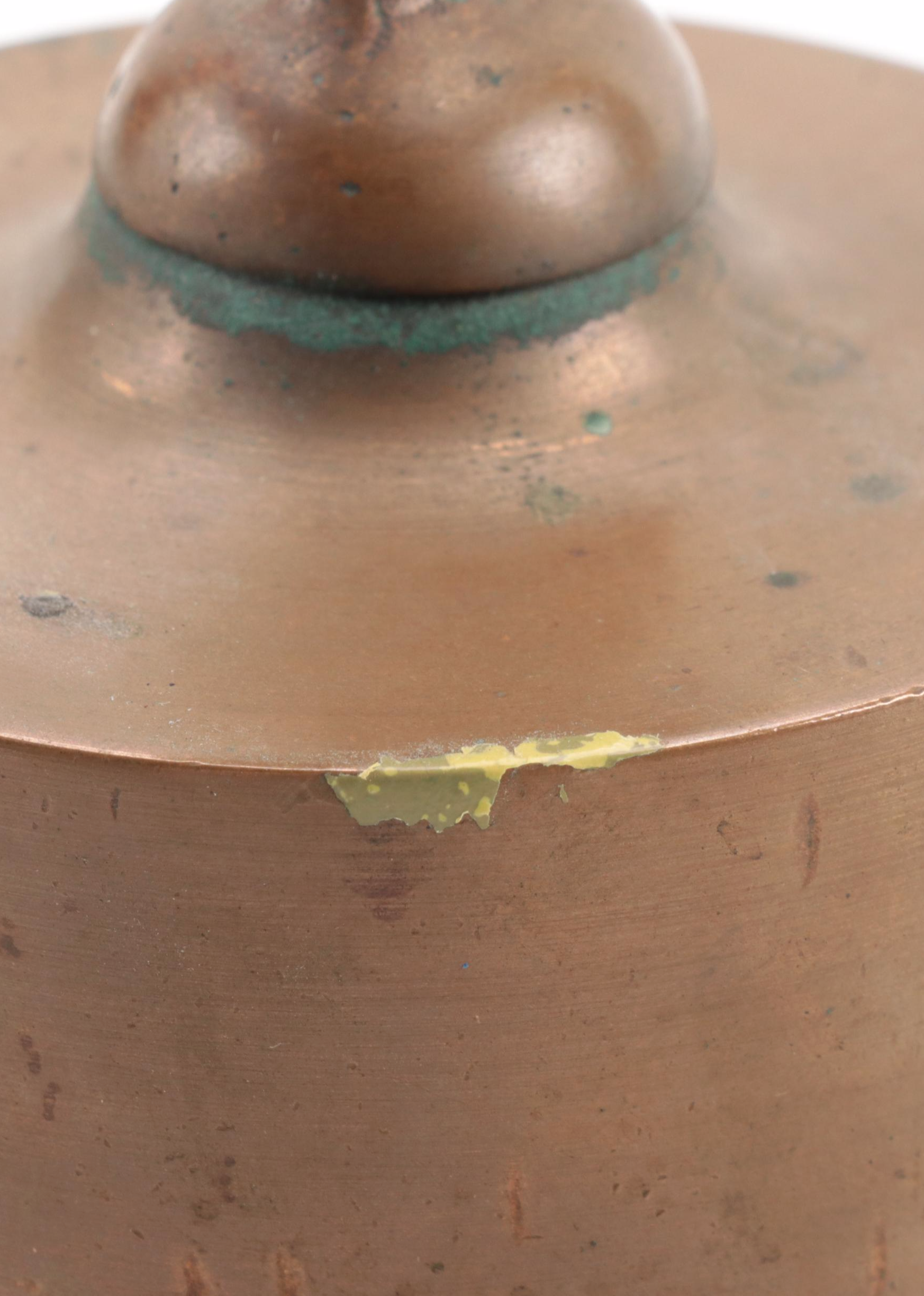 American Legion Copper Gavel Bell, Early to Mid-20th Century