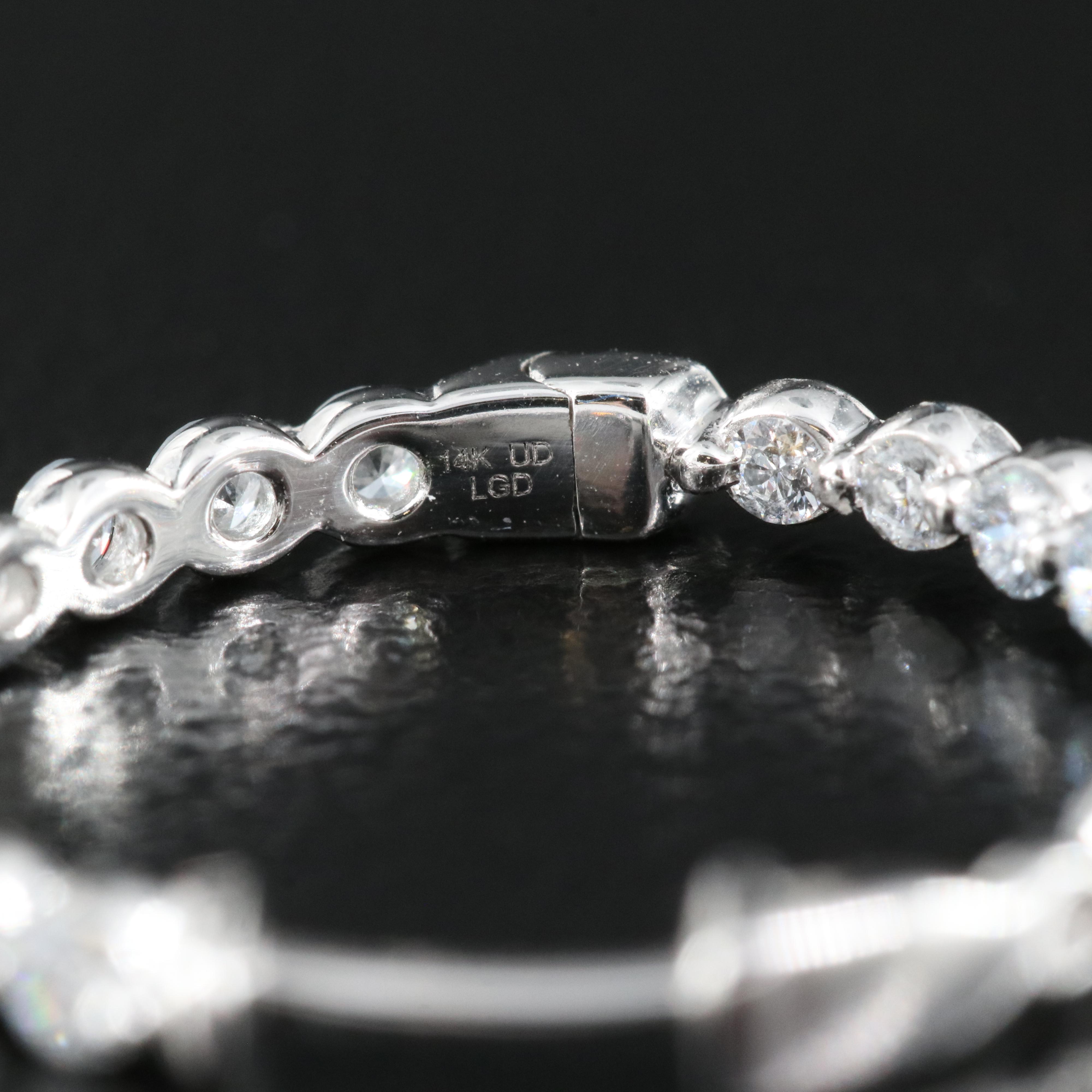 14K 1.00 CTW Lab Grown Diamond Inside-Out Hoop Earrings