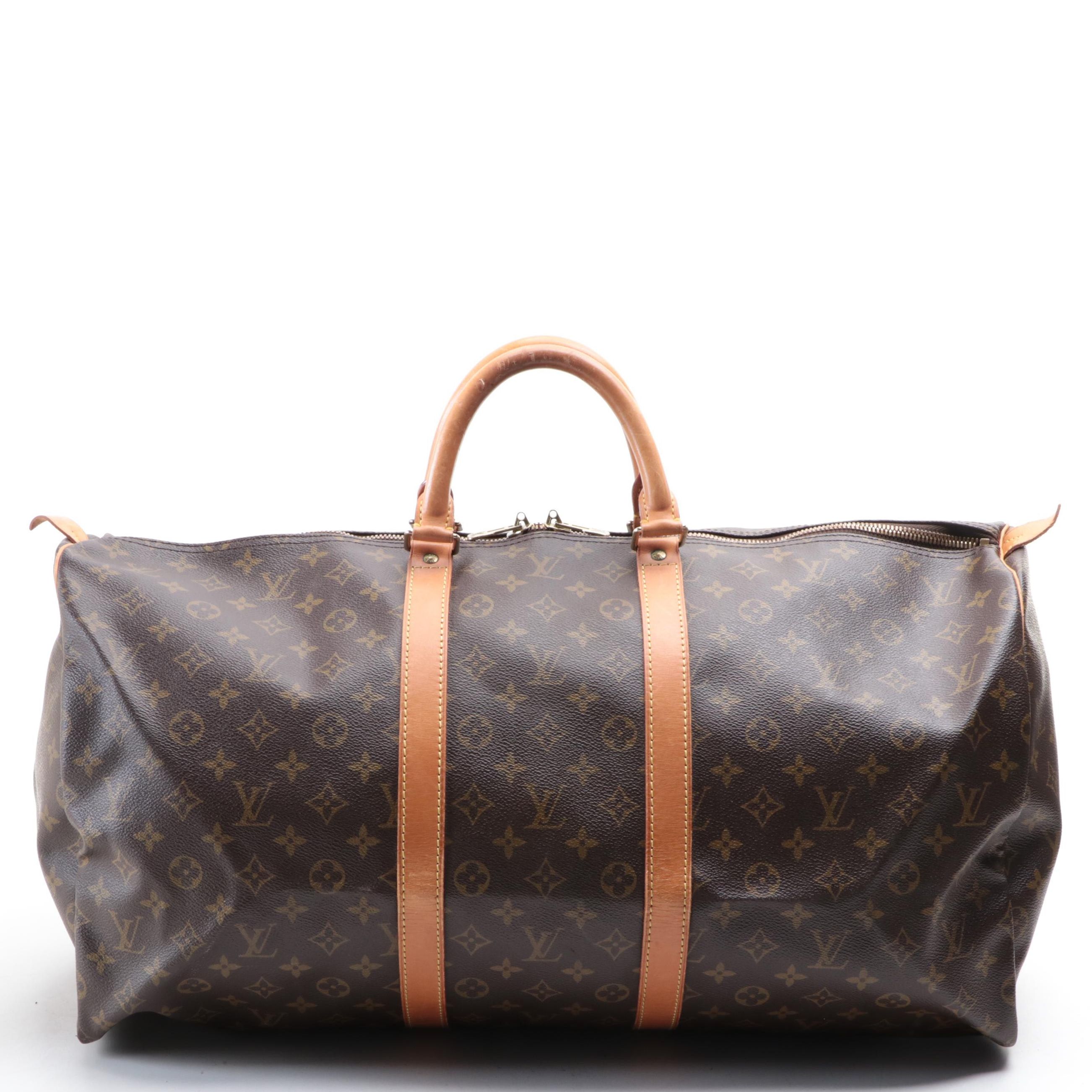 Louis Vuitton Keepall 55 in Monogram Canvas