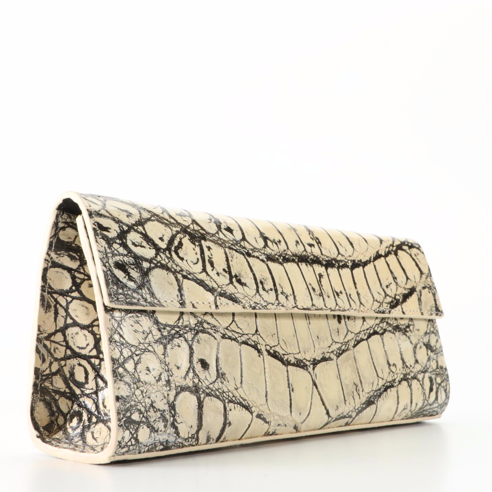 Kathryn Allen Clutch in Alligator Skin