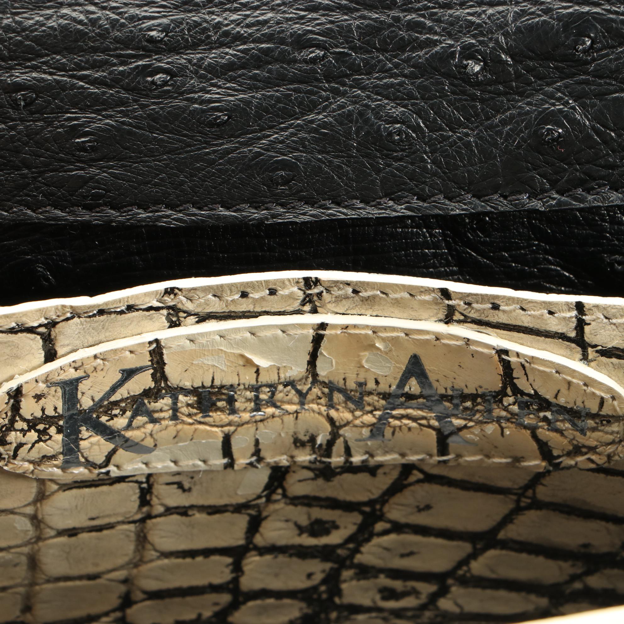 Kathryn Allen Clutch in Alligator Skin