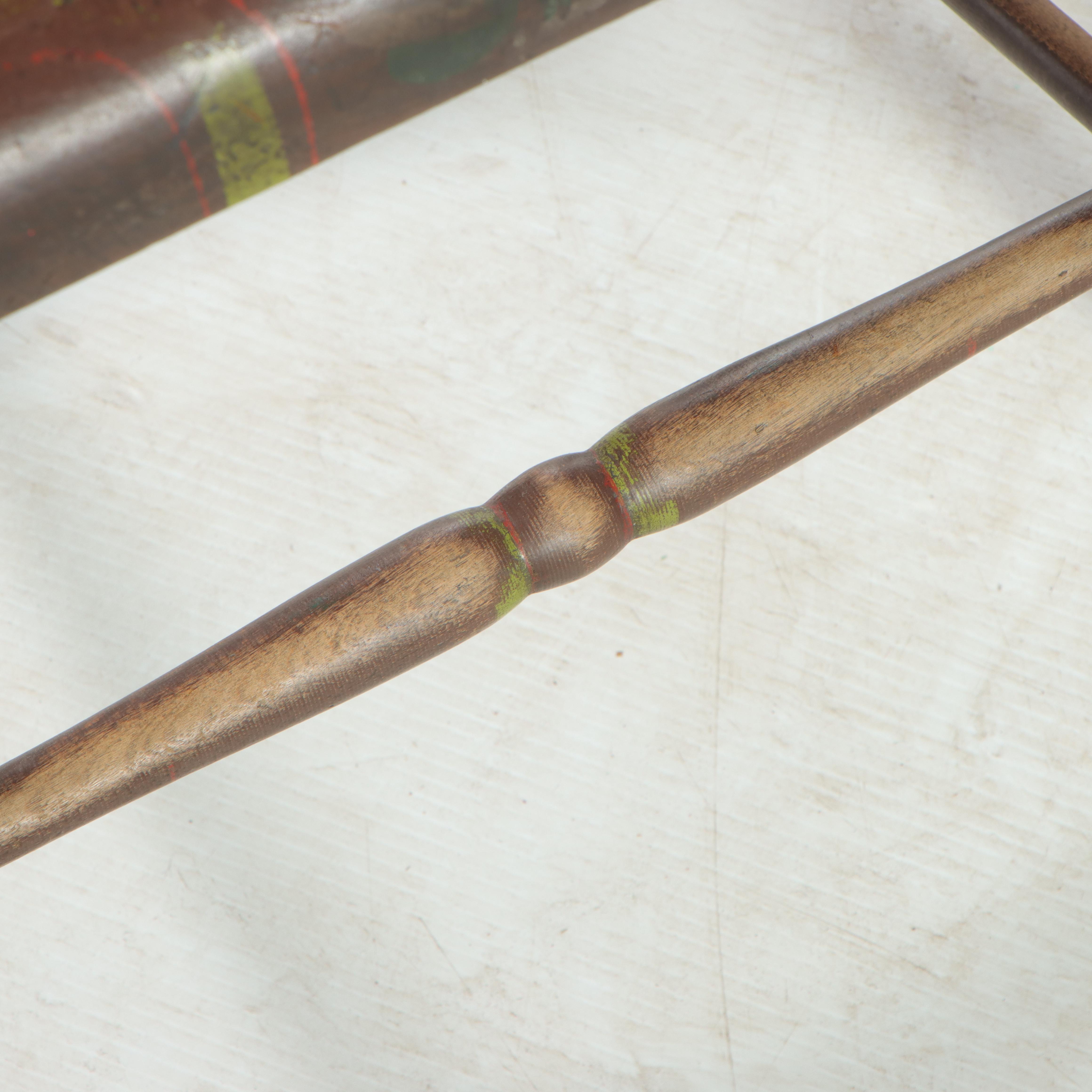 Four American Paint-Decorated "Fancy" Side Chairs, 19th Century