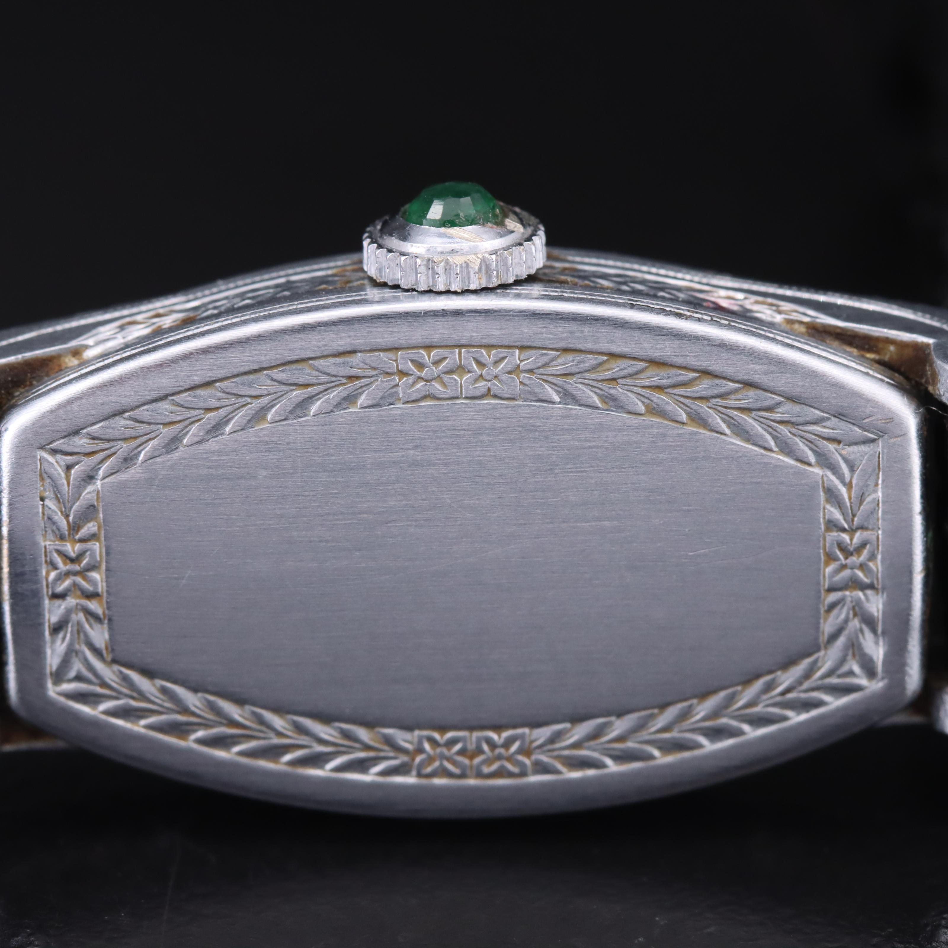 Vintage Bulova Watch in Enameled Case